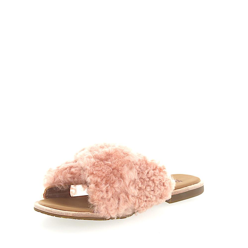 puma sandalen fell rosa