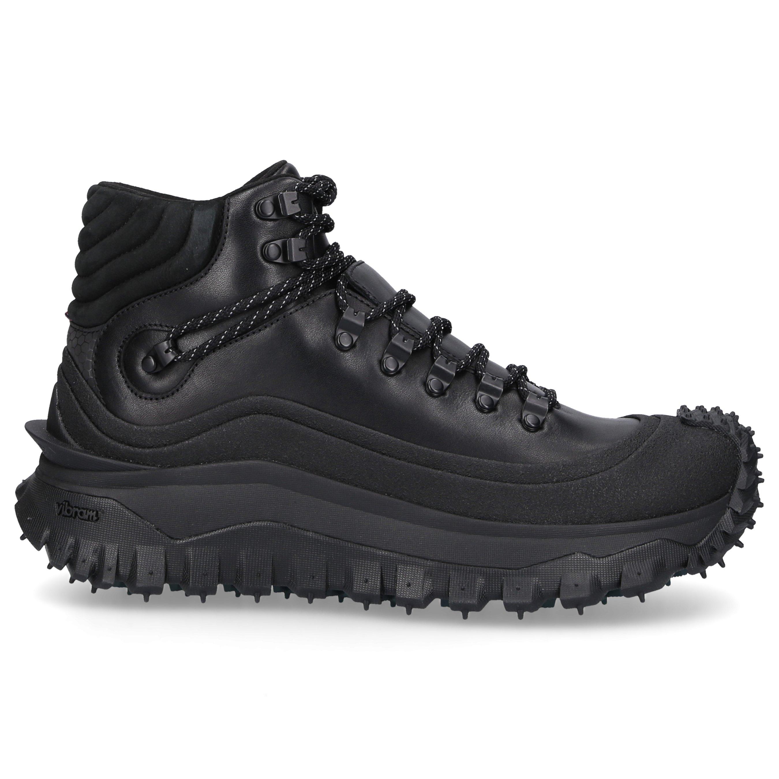 Moncler Hightop Sneakers Trailgrip Gtx Calfskin in Black for Men Lyst