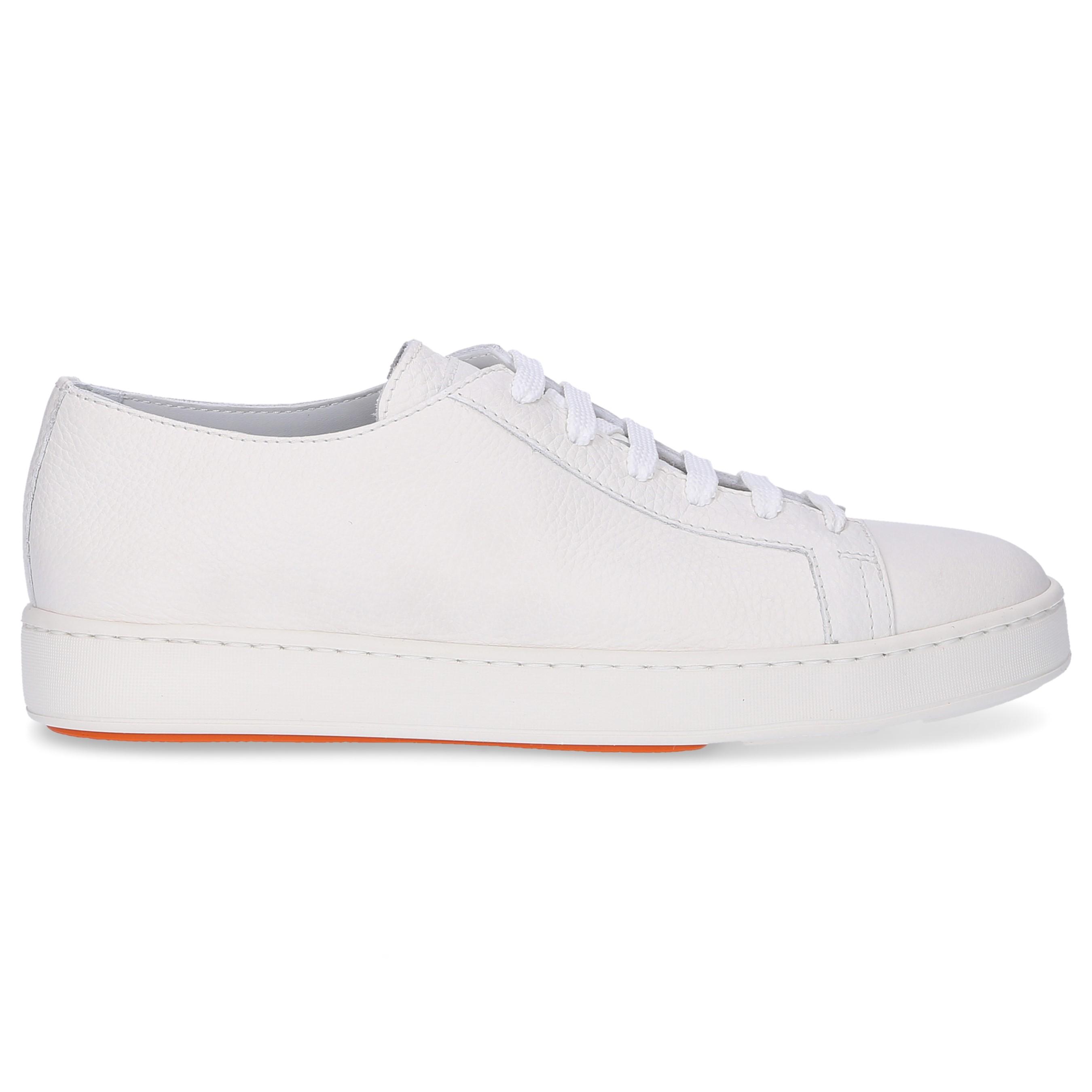 Santoni Leather Sneakers 14387 in White for Men - Lyst