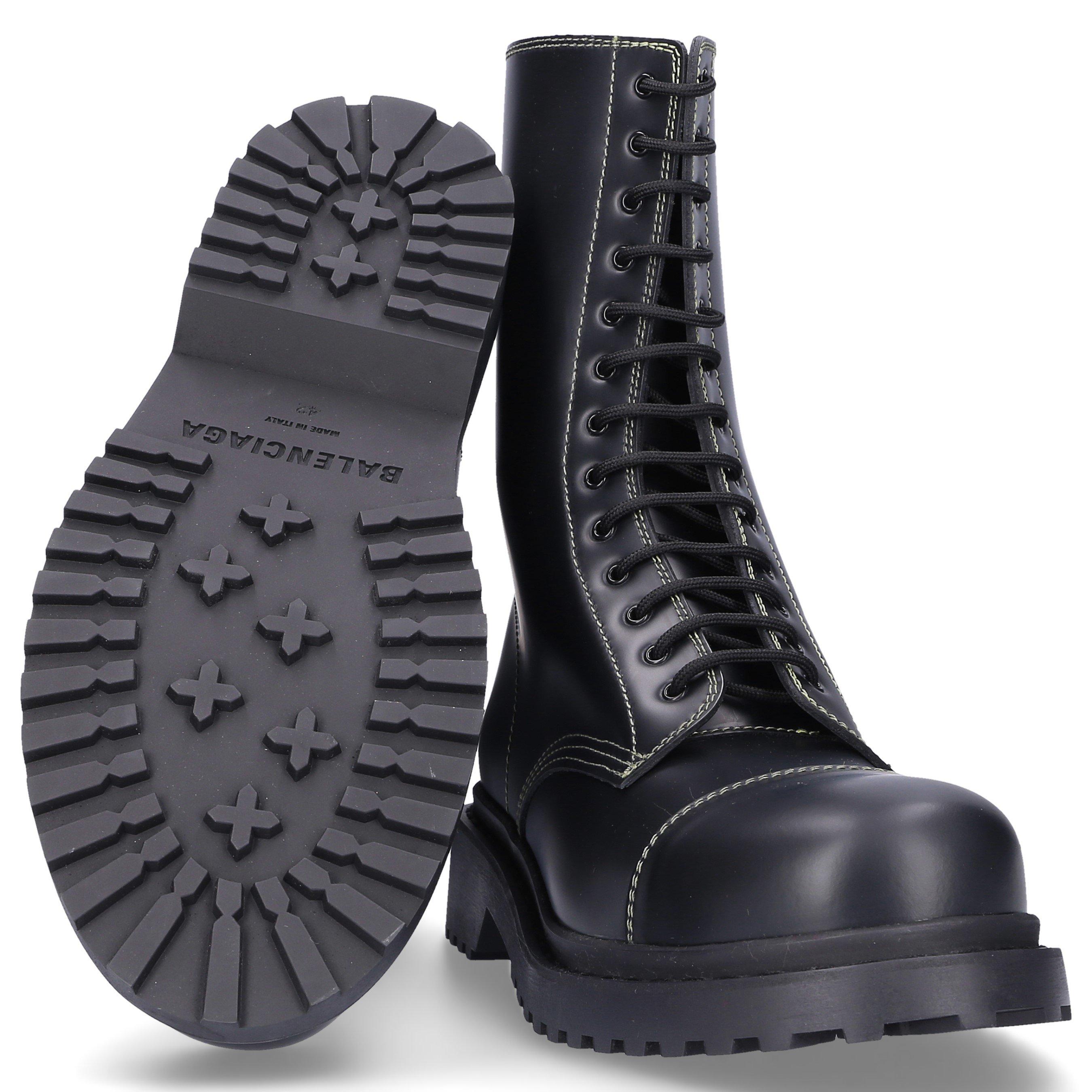 Balenciaga Lace-up Boots Wa6e0 in Black for Men | Lyst