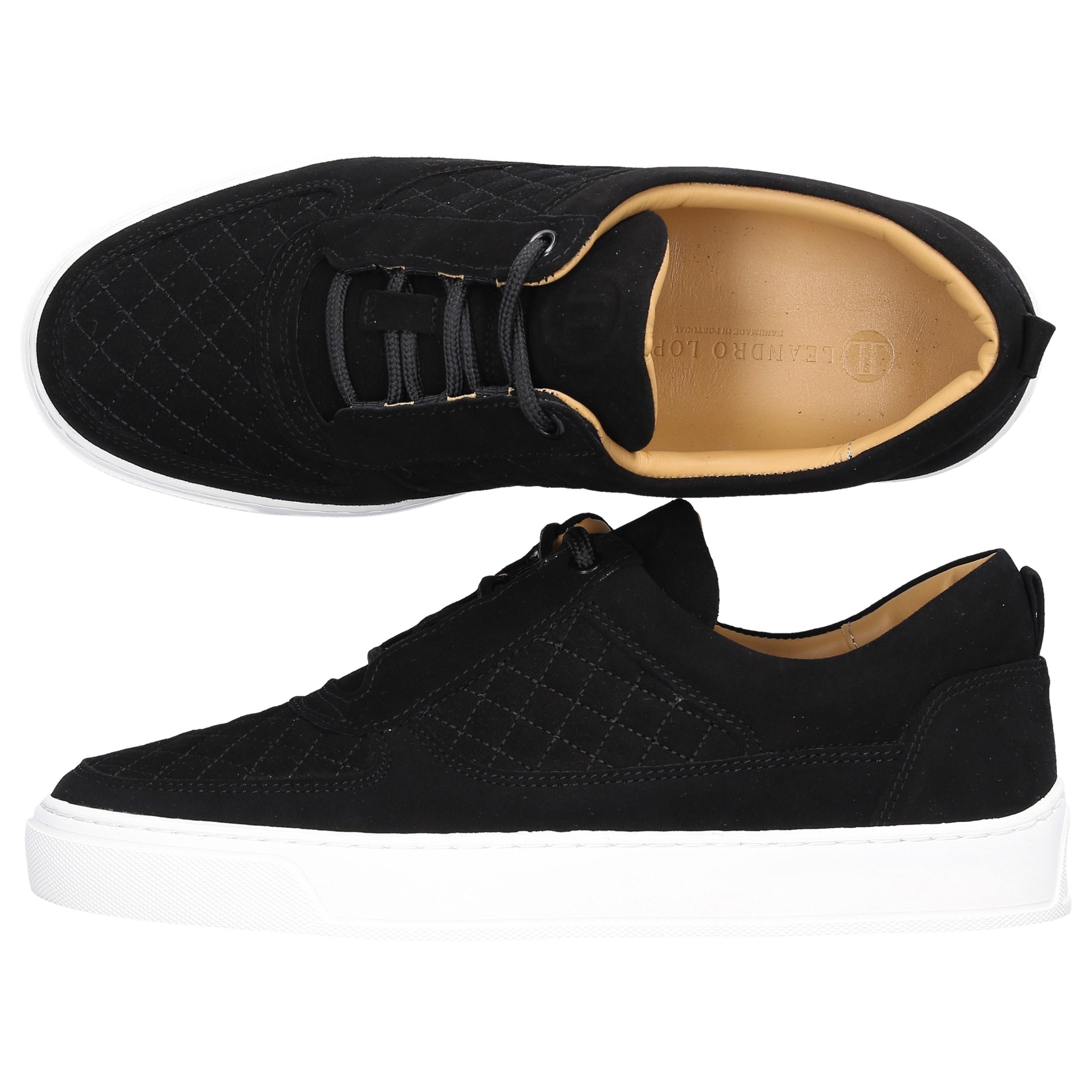 Leandro Lopes Suede Sneakers Black Faisca for Men | Lyst
