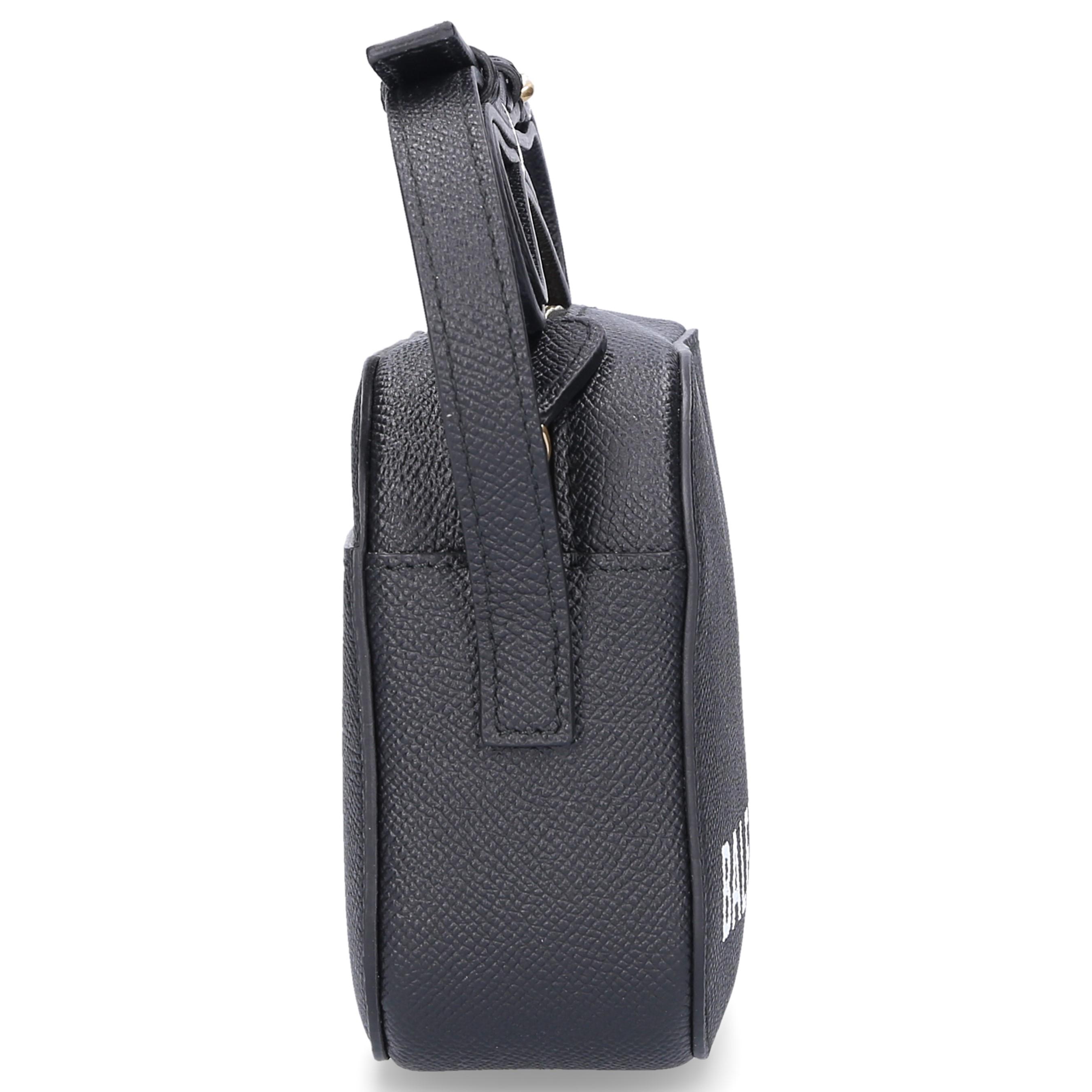 Balenciaga Women Handbag Ville Camera Bag Xs Leather Logo Black - Lyst