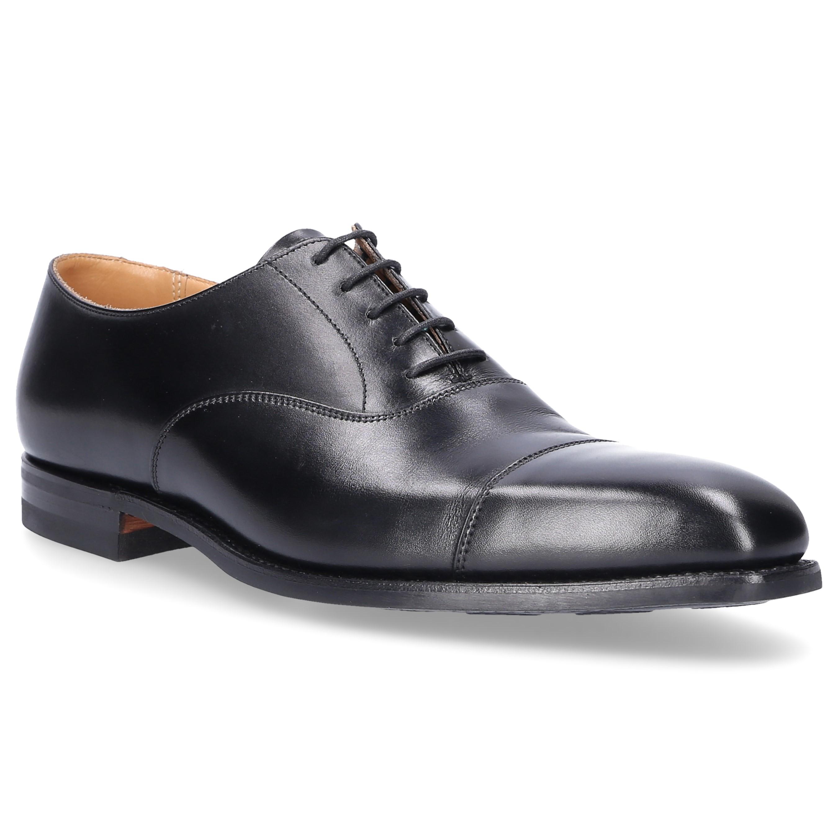 Crockett and Jones Leather Business Shoes Oxford Hallam in Black for