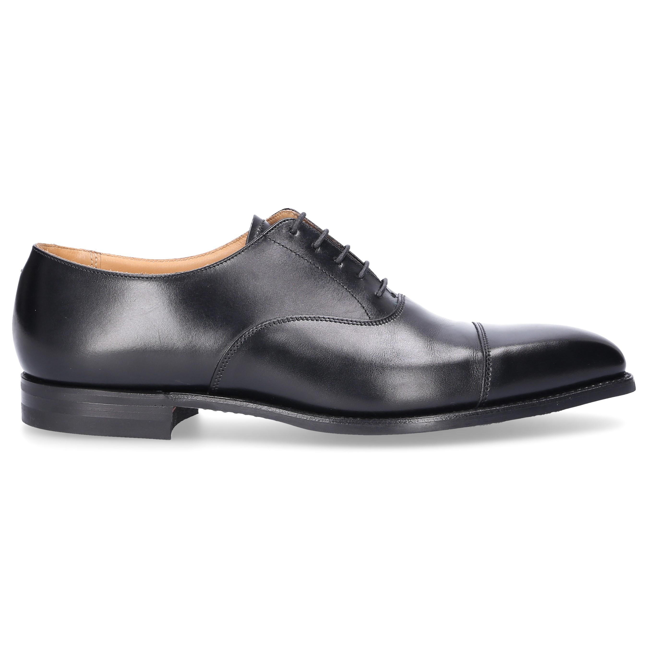 Crockett and Jones Leather Business Shoes Oxford Hallam in Black for