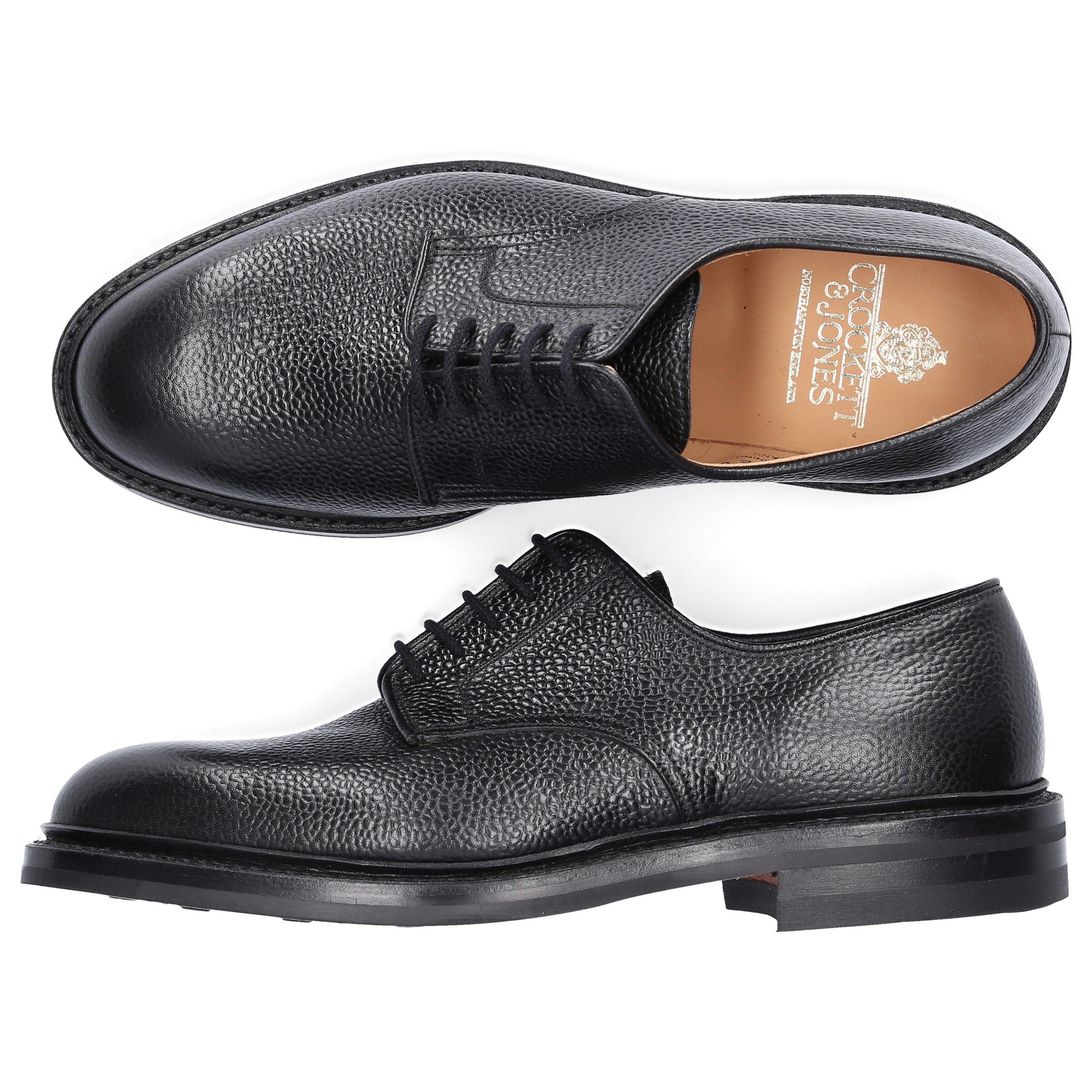 Crockett & Jones Brogue Barrington Leather Brown for Men Mens Shoes Lace-ups Derby shoes 