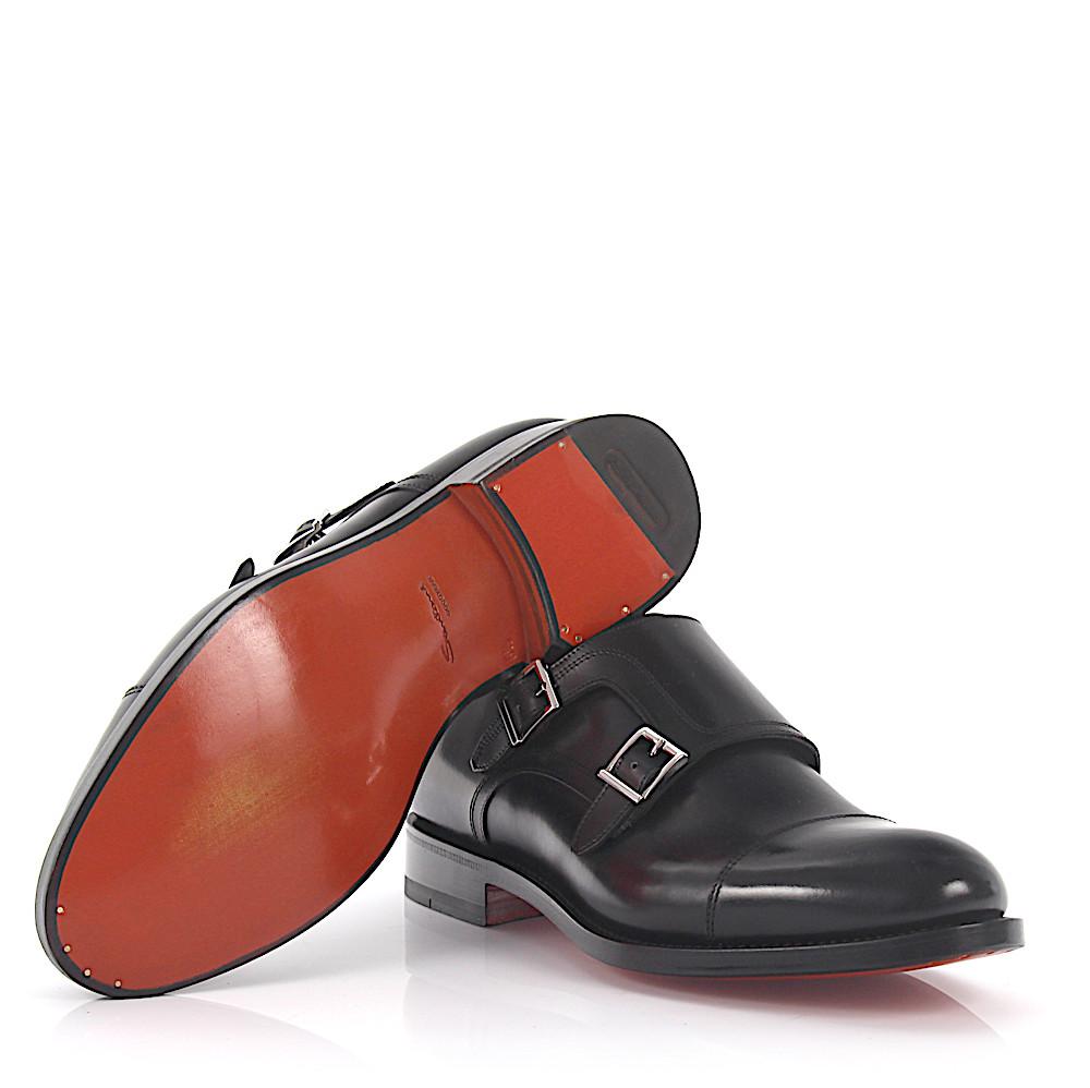 santoni monkstrap