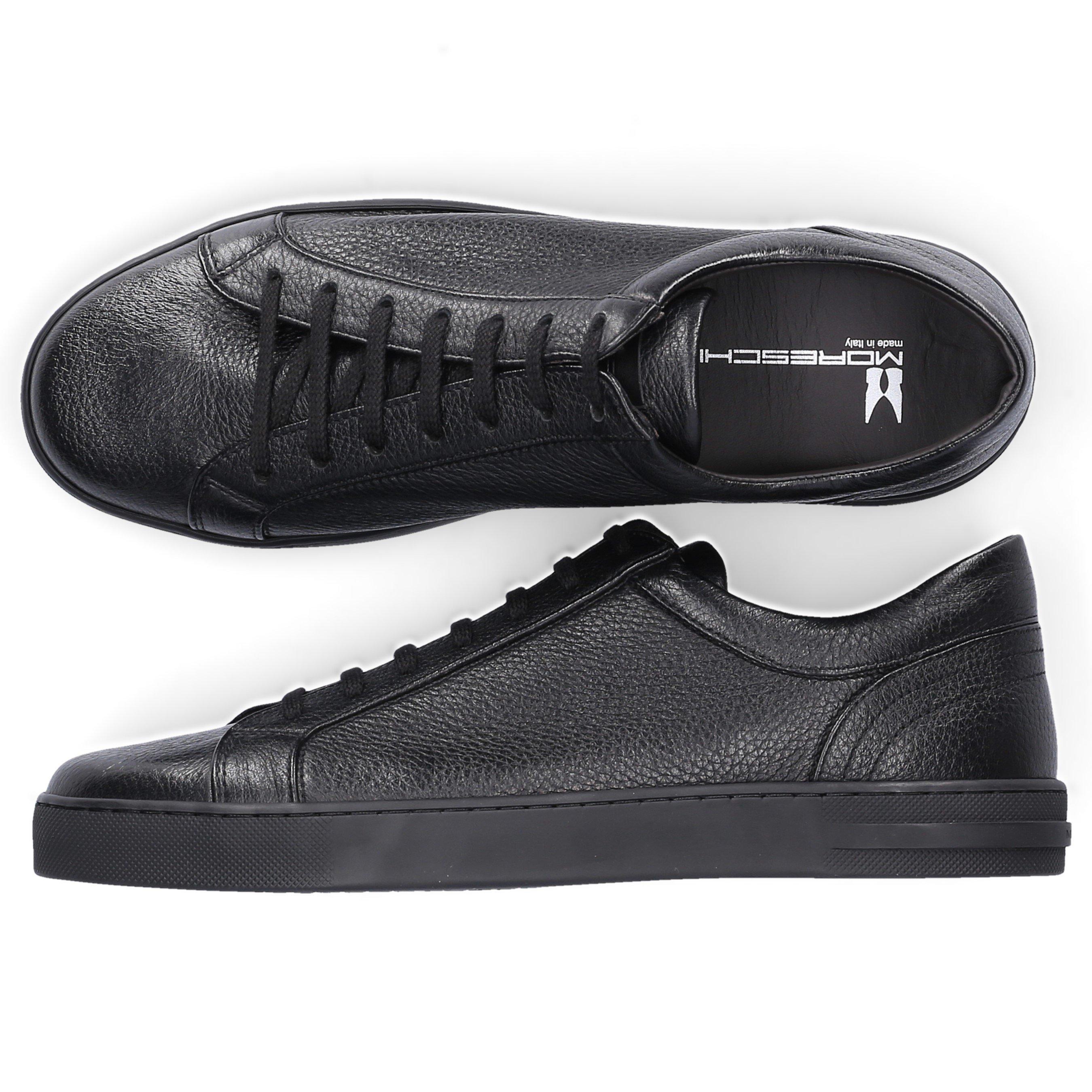 Moreschi Leather Sneakers Black Ibiza 2 Black for Men - Lyst