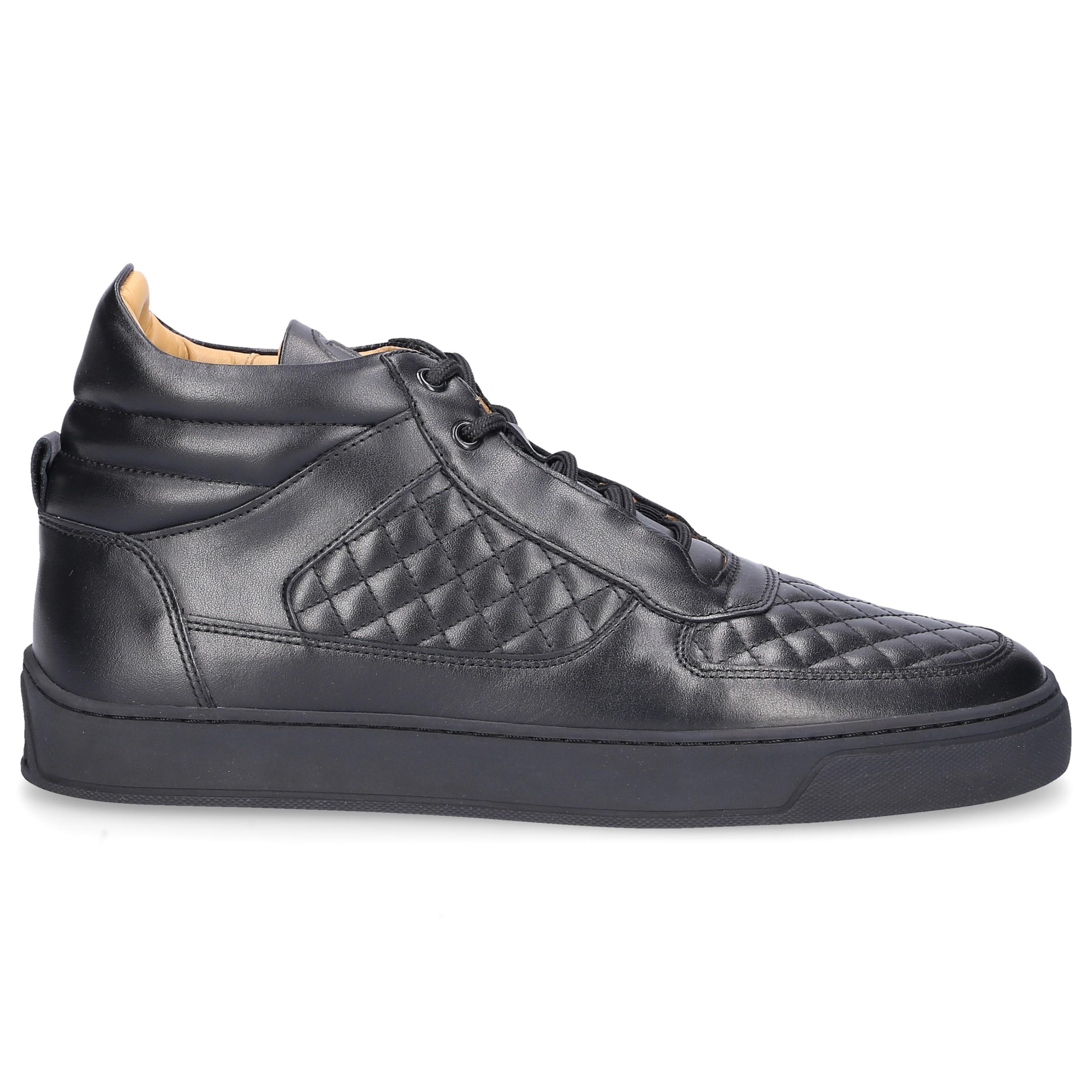 Leandro Lopes Leather Sneakers Black Faisca for Men - Lyst