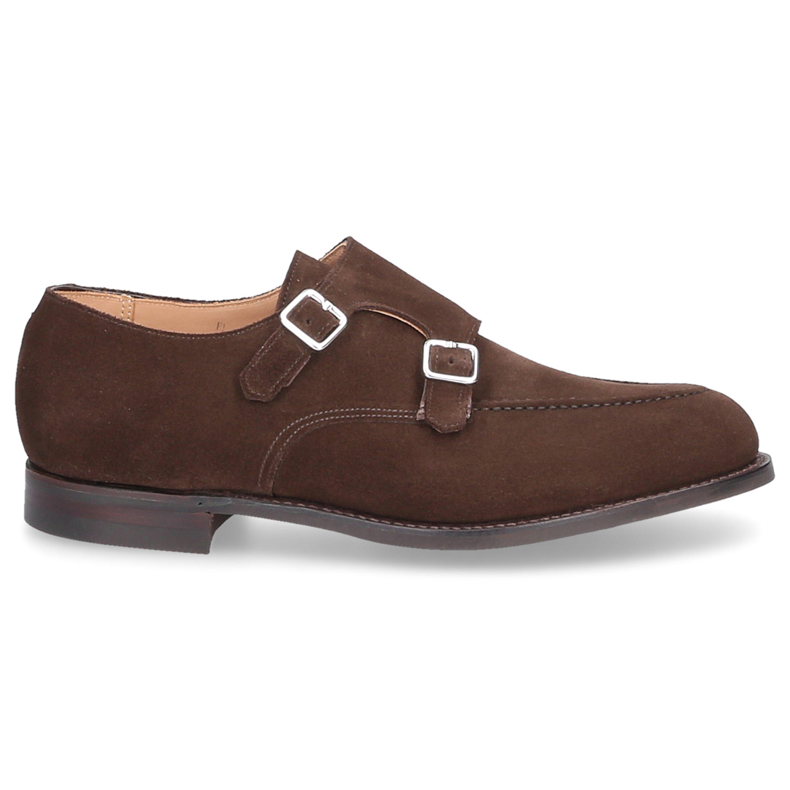 Crockett & Jones Monk Shoes Whitby Brown for Men | Lyst