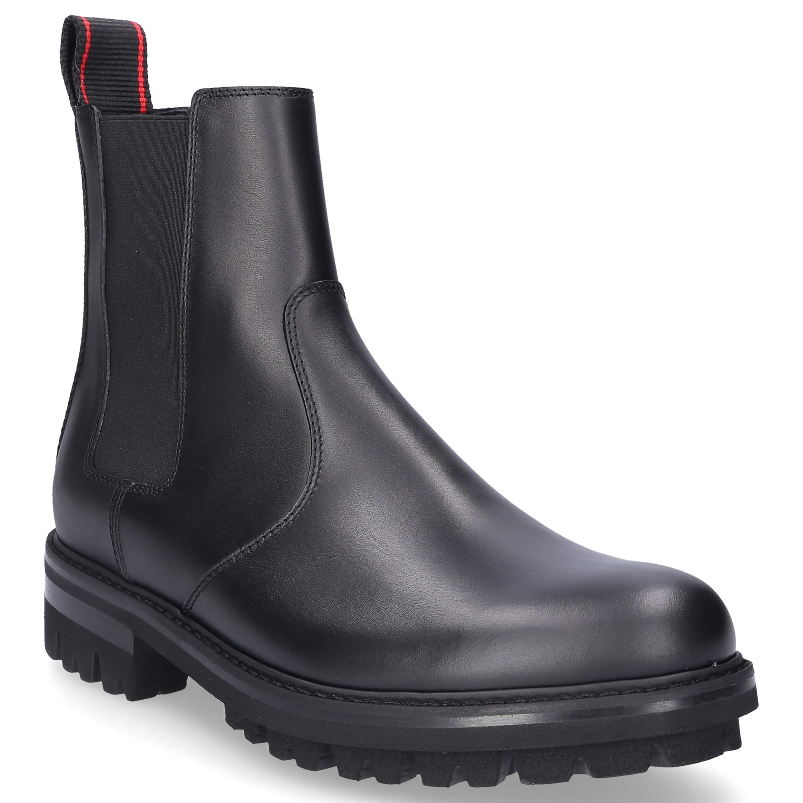 dupree logo tape leather boot