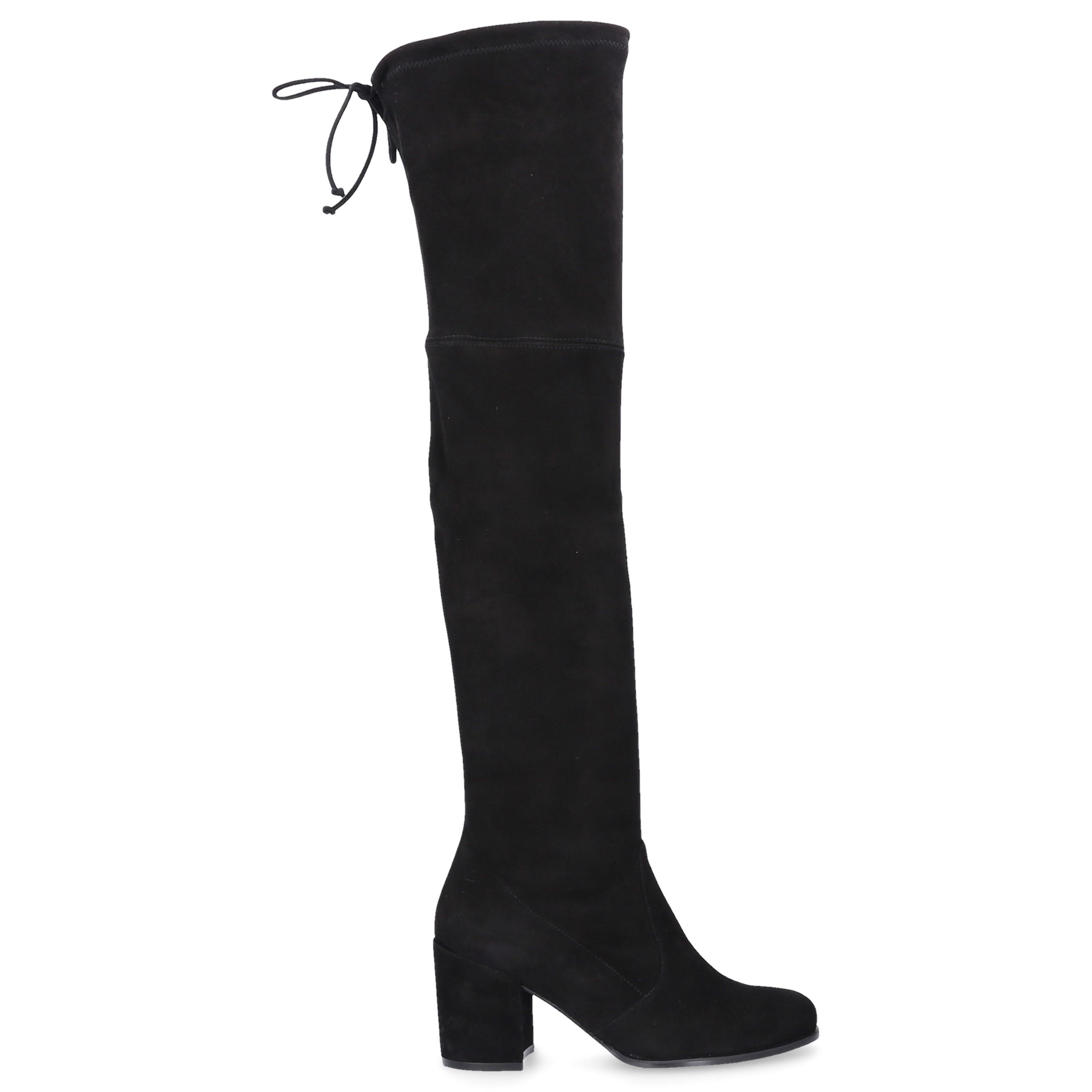 stuart weitzman black thigh high boots