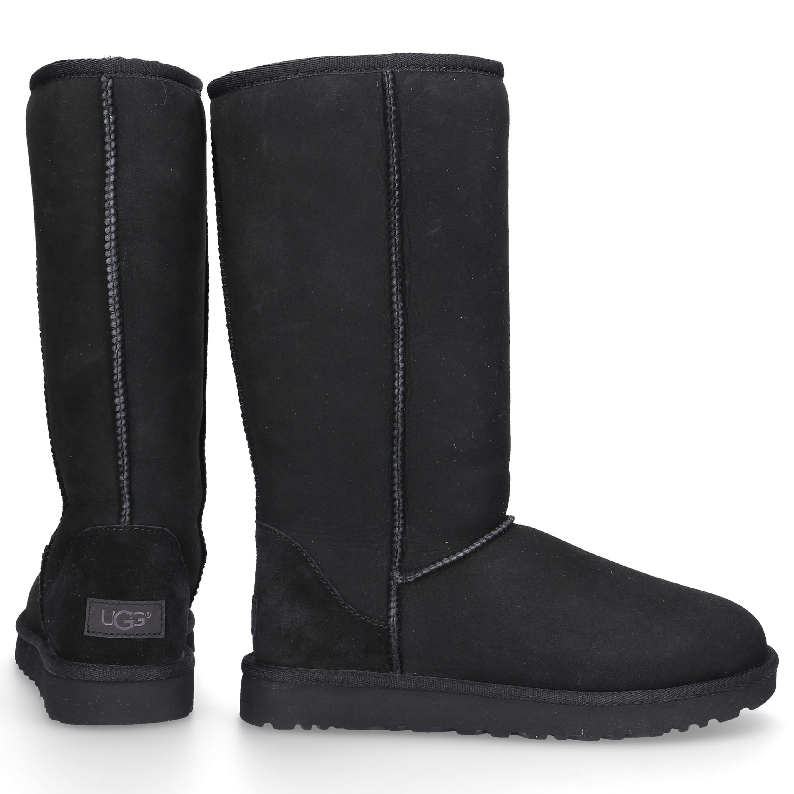 UGG Suede Classic Tall Ii in Black - Save 60% | Lyst UK