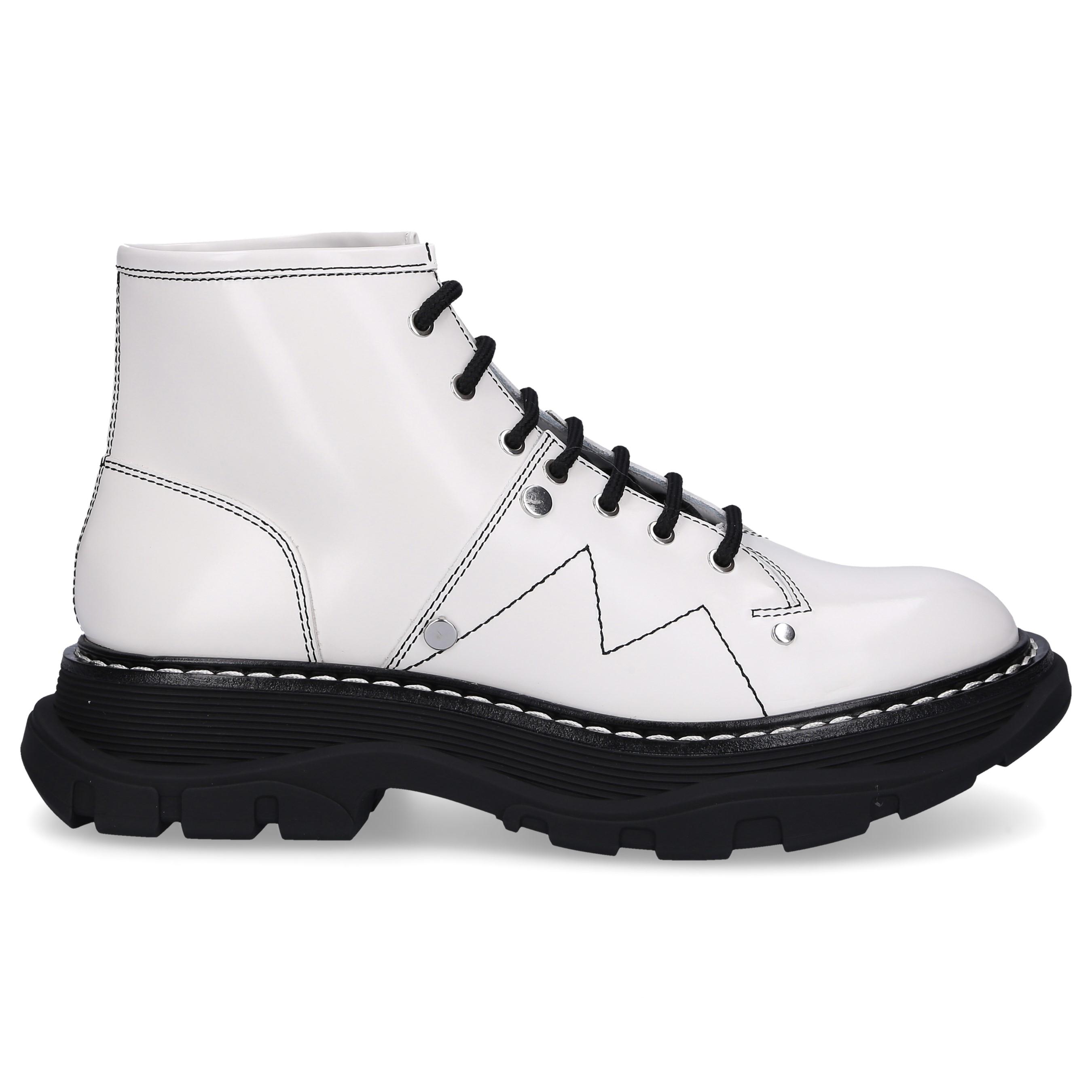 alexander mcqueen white boots
