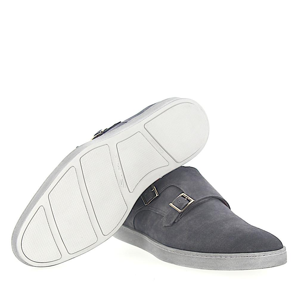 santoni double monk sneaker