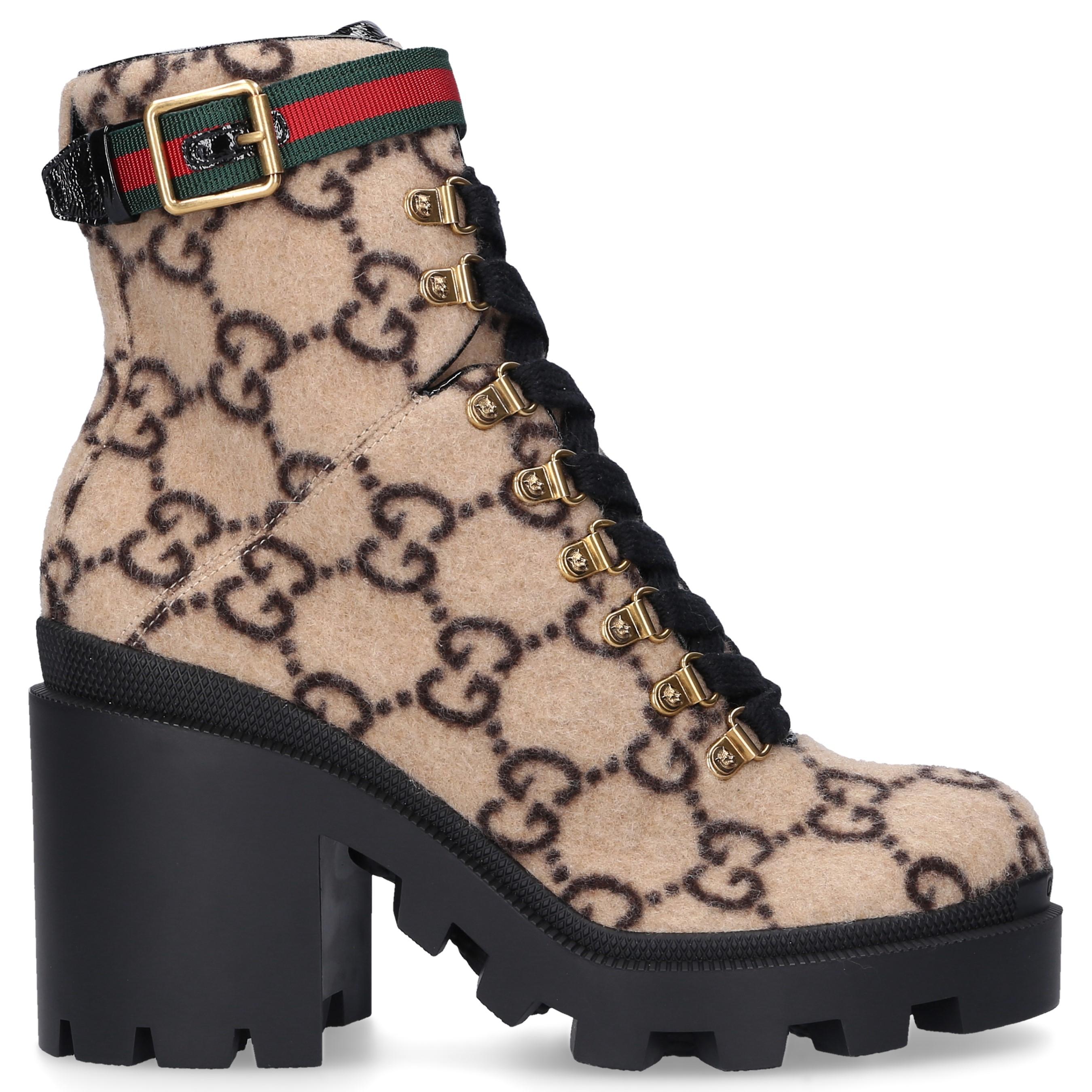 Gucci Wool Ankle Boot in | Lyst