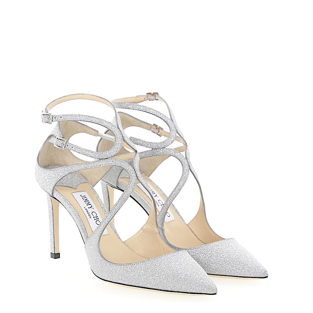 jimmy choo lancer silver