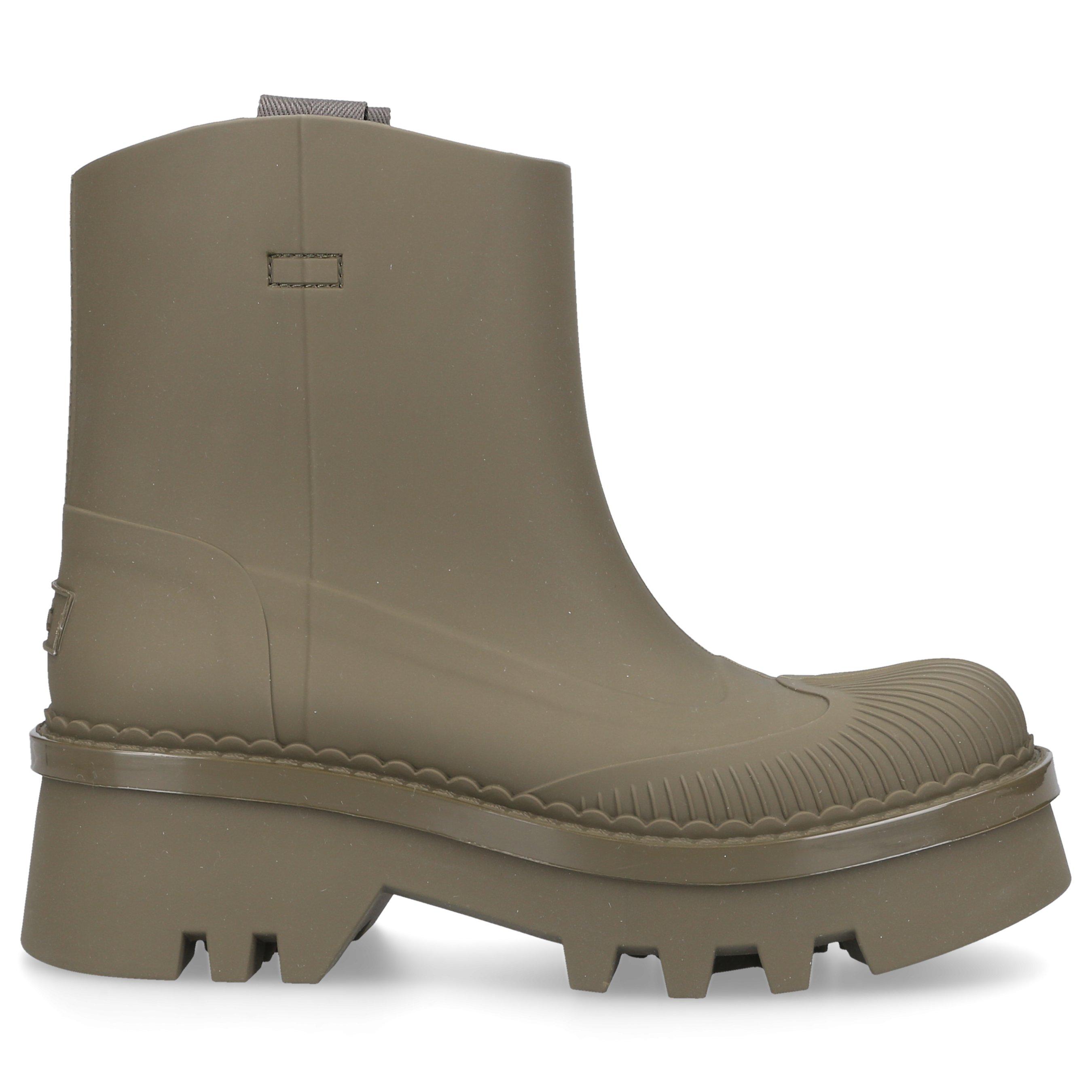 Chloé Boots Raina Rain Gum in Green | Lyst