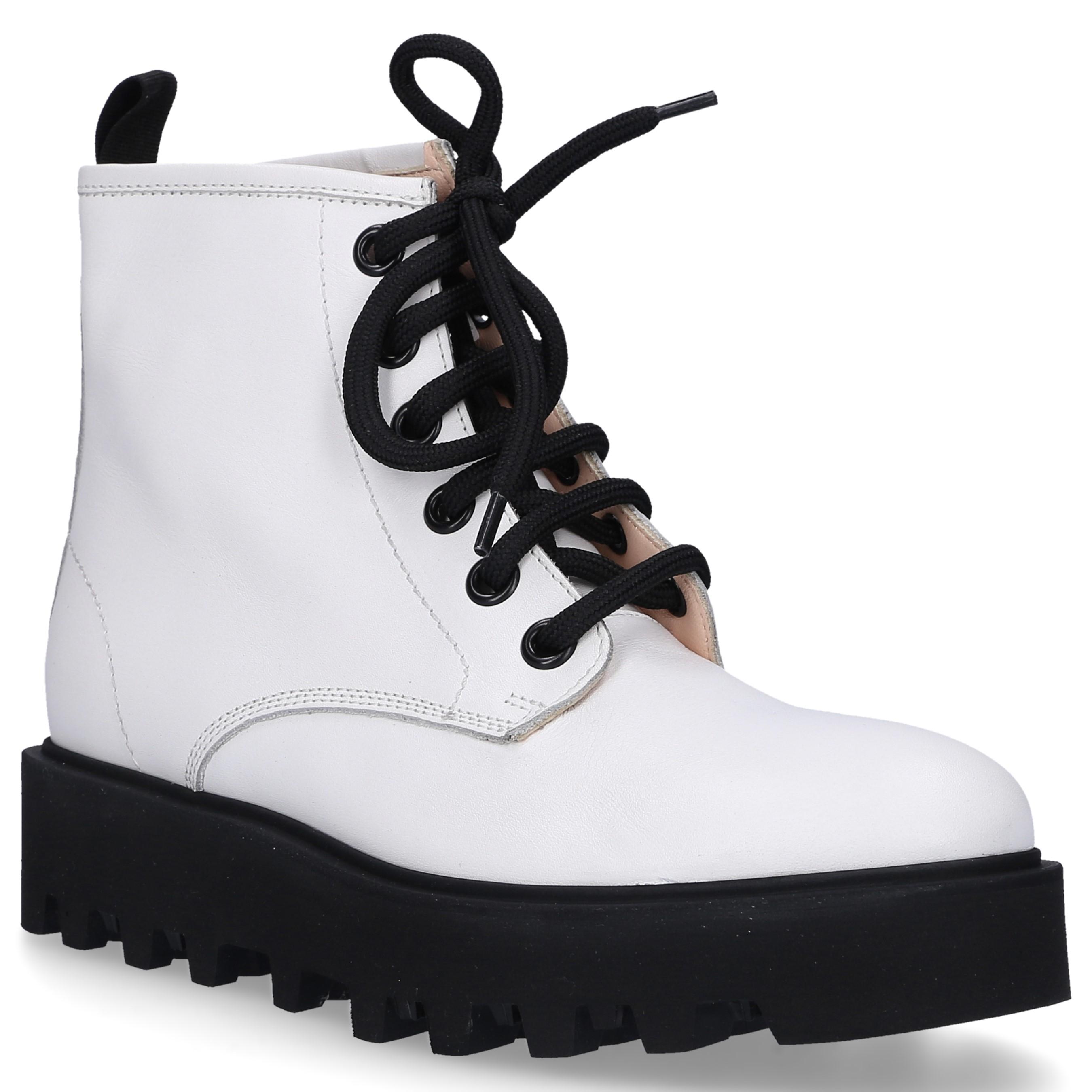 Agl Attilio Giusti Leombruni Leather Ankle Boots White D721540 - Lyst