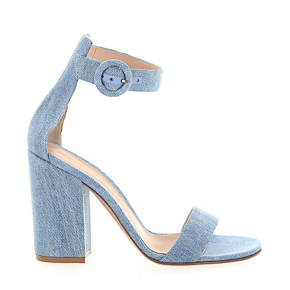 gianvito rossi blue heels