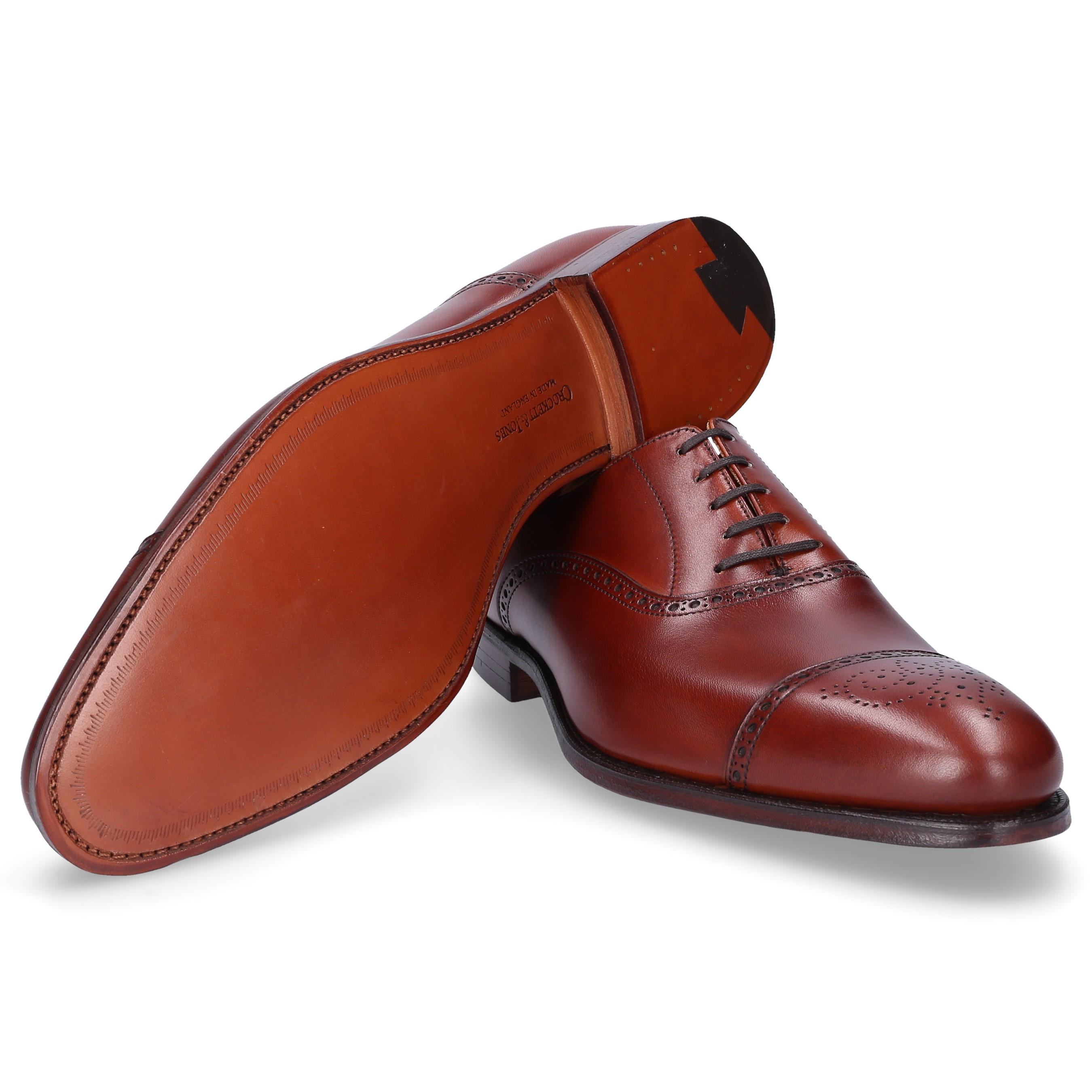 Crockett and Jones Leather Business Shoes Derby Malton in Brown for Men