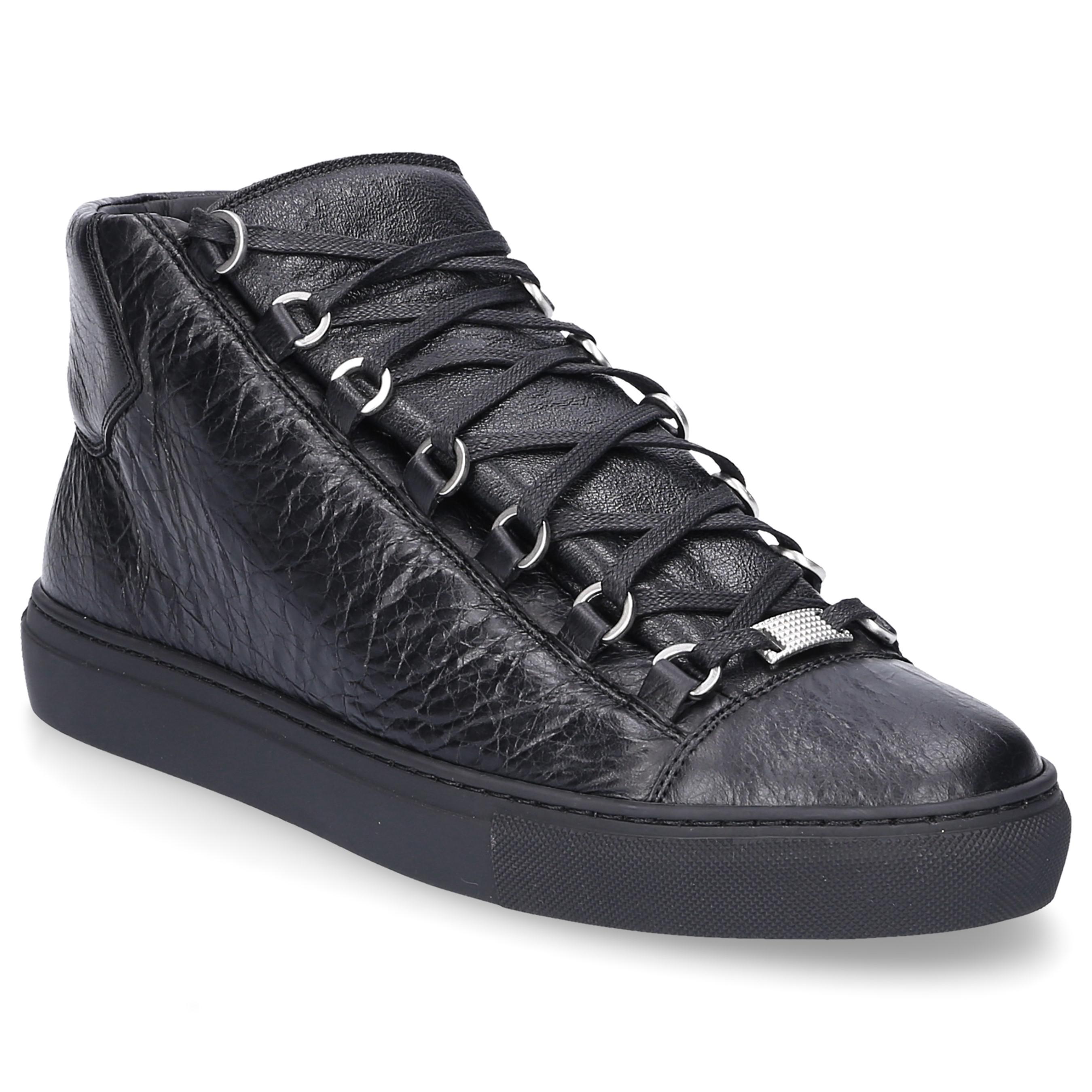 Lyst Balenciaga Hightop Sneakers Arena Smooth Leather