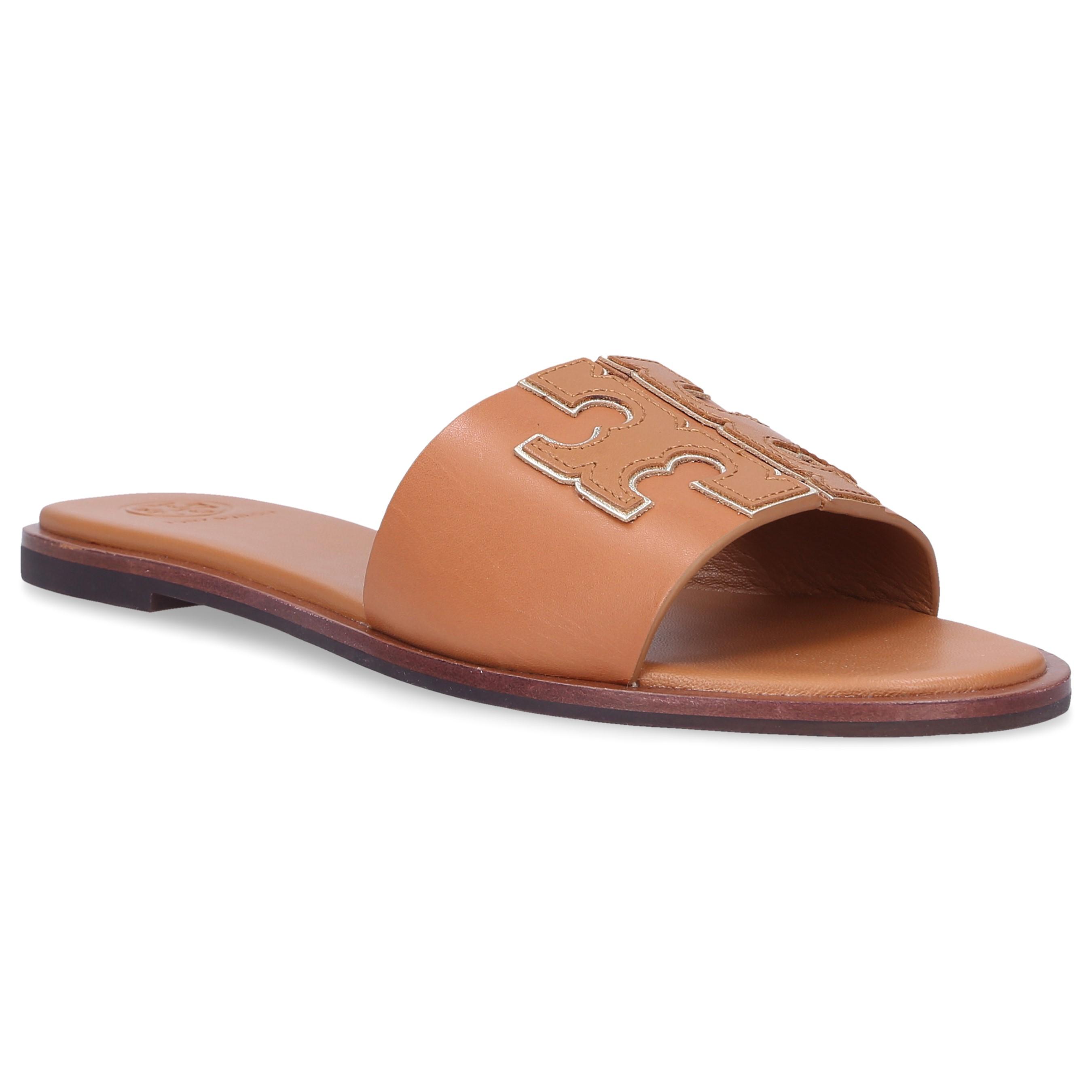 tory burch ines embellished flat slide sandals