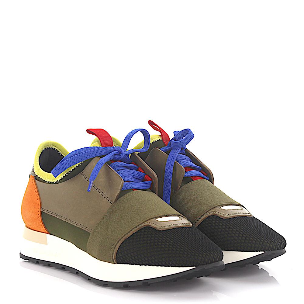 balenciaga runners womens olive