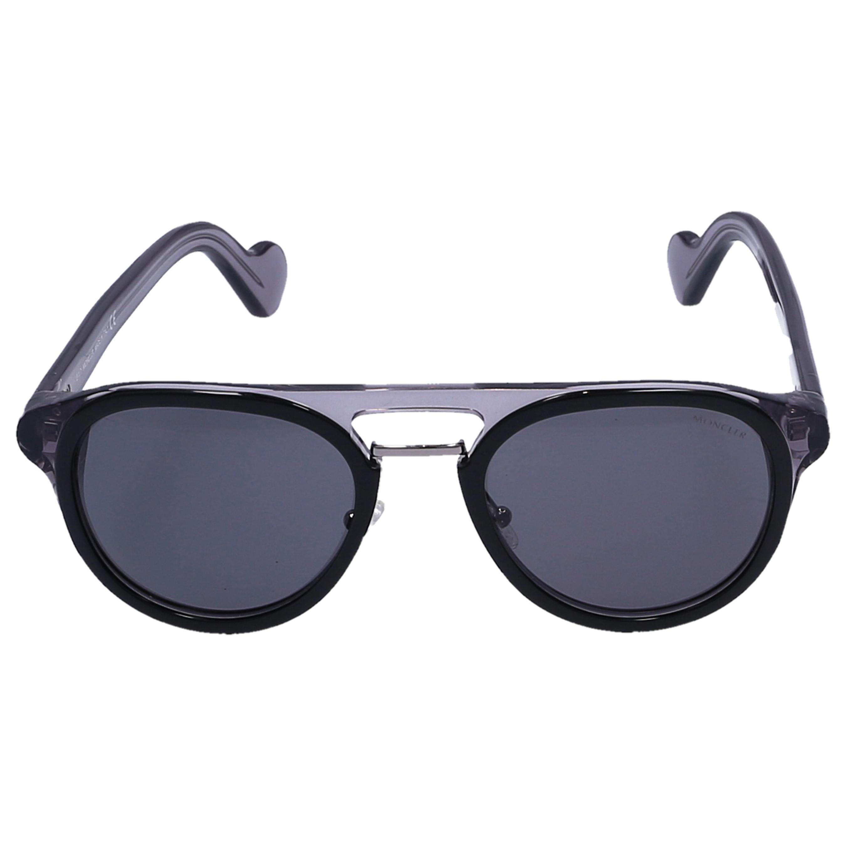 Moncler Sunglasses Aviator 0020 05a Acetate Grey in Gray - Lyst