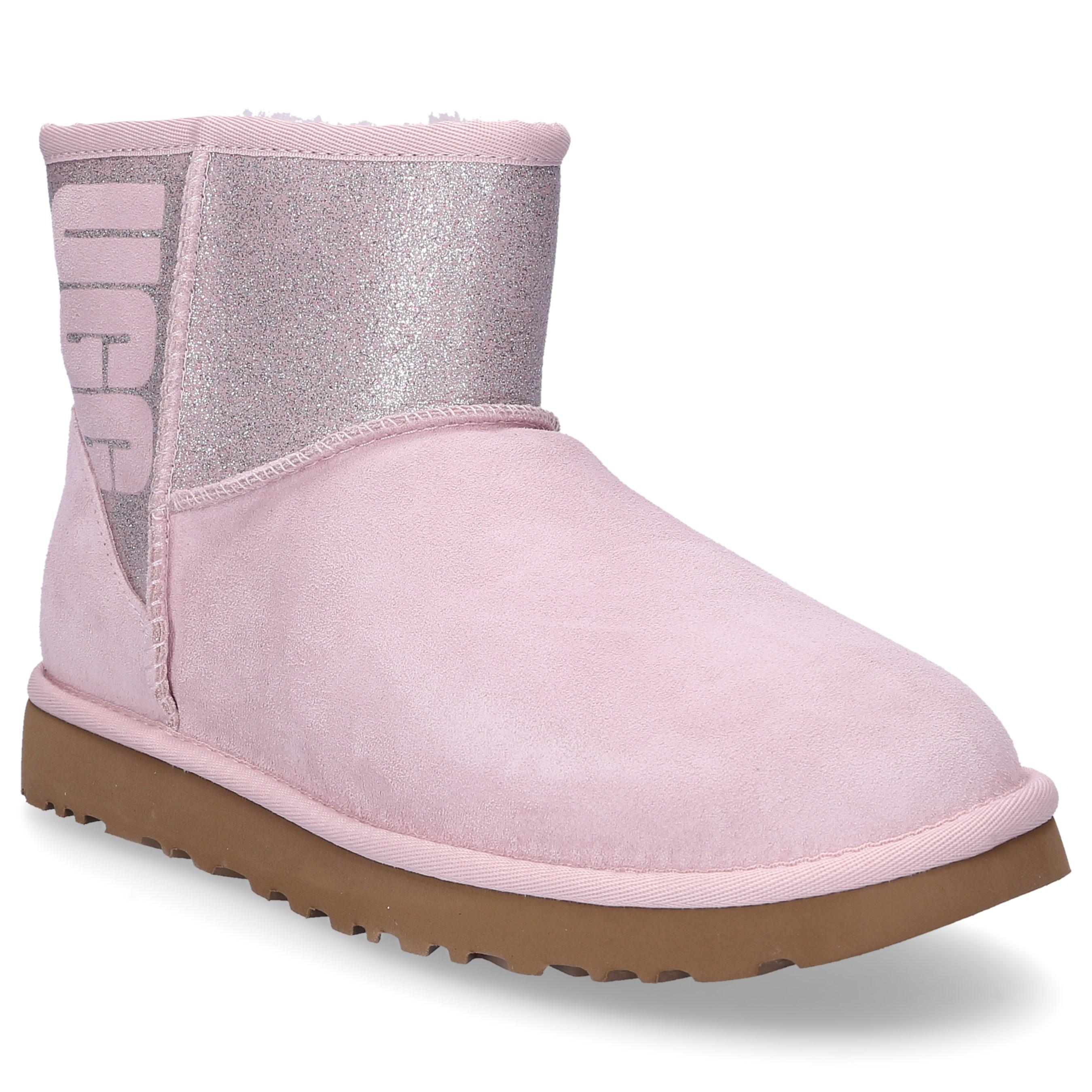 rose pink ankle boots
