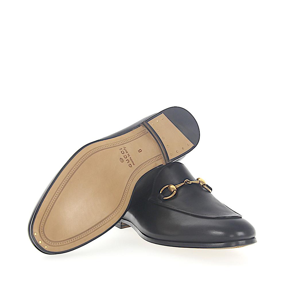 all black gucci slippers