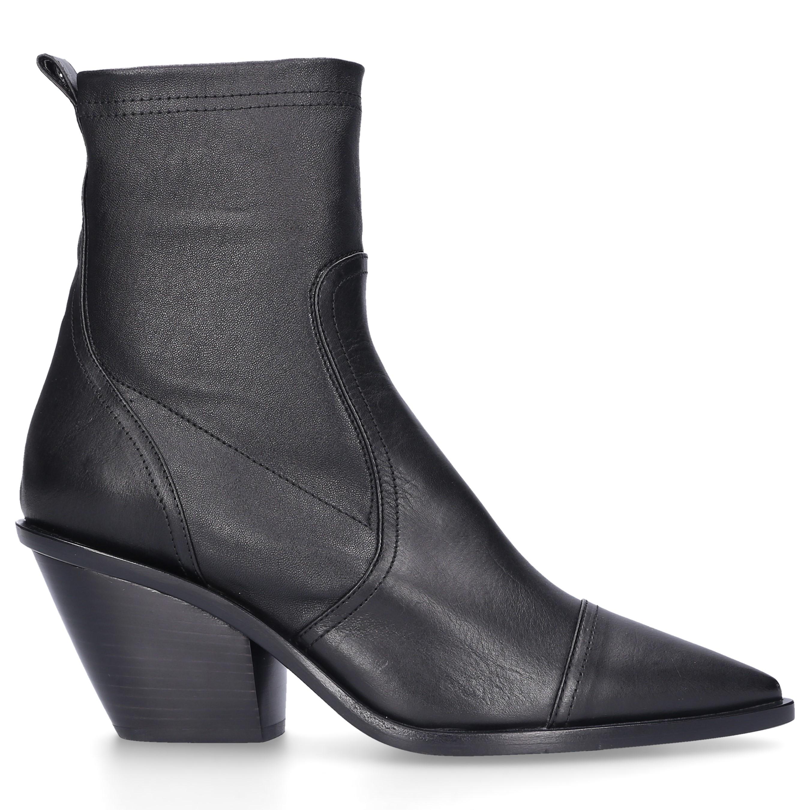 Agl Attilio Giusti Leombruni Leather Ankle Boots Black D239530 - Lyst