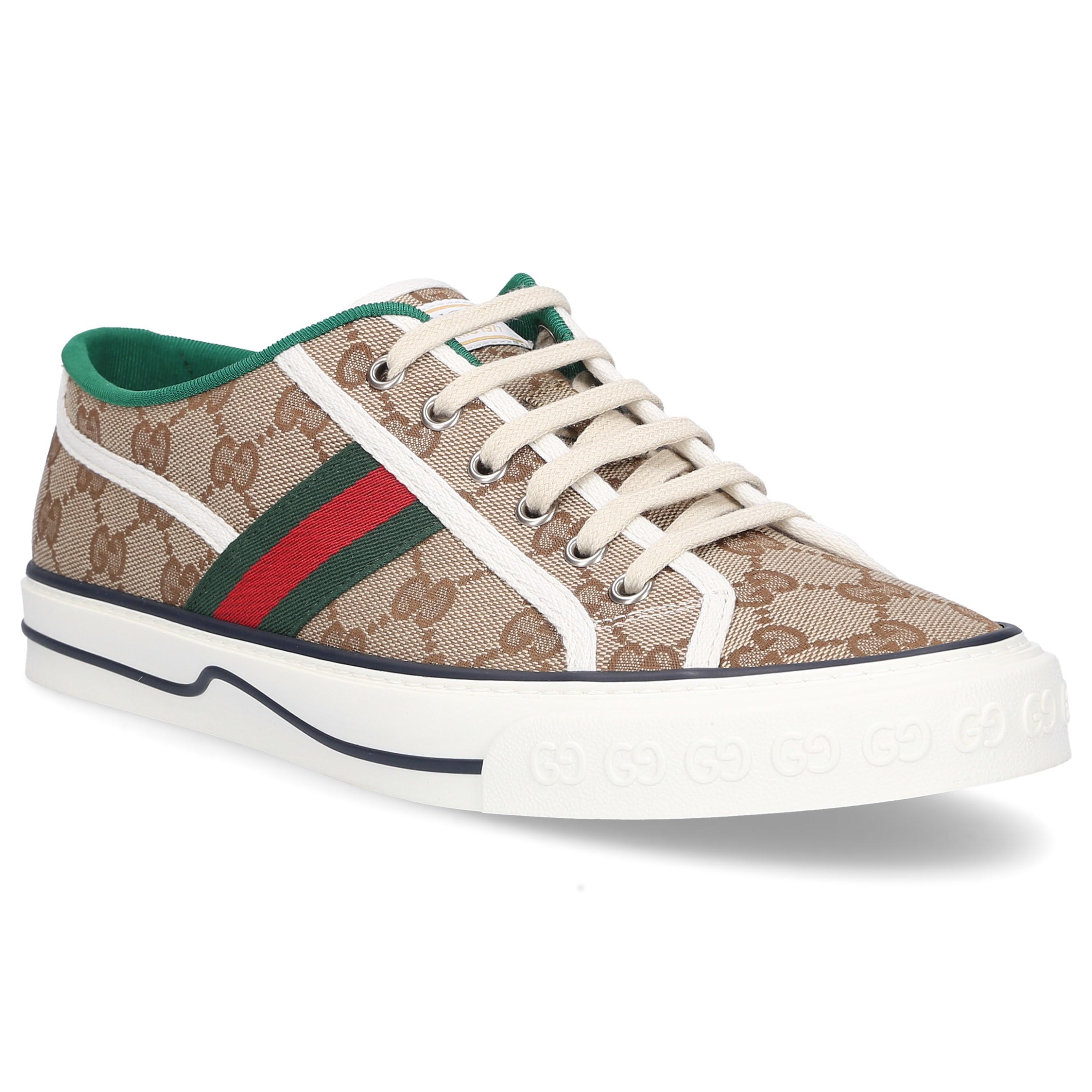 gucci canvas sneakers