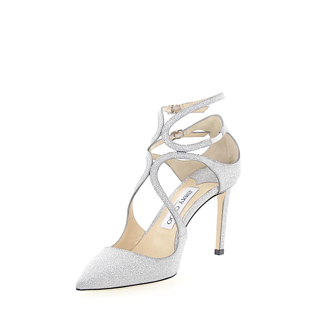 jimmy choo lancer silver