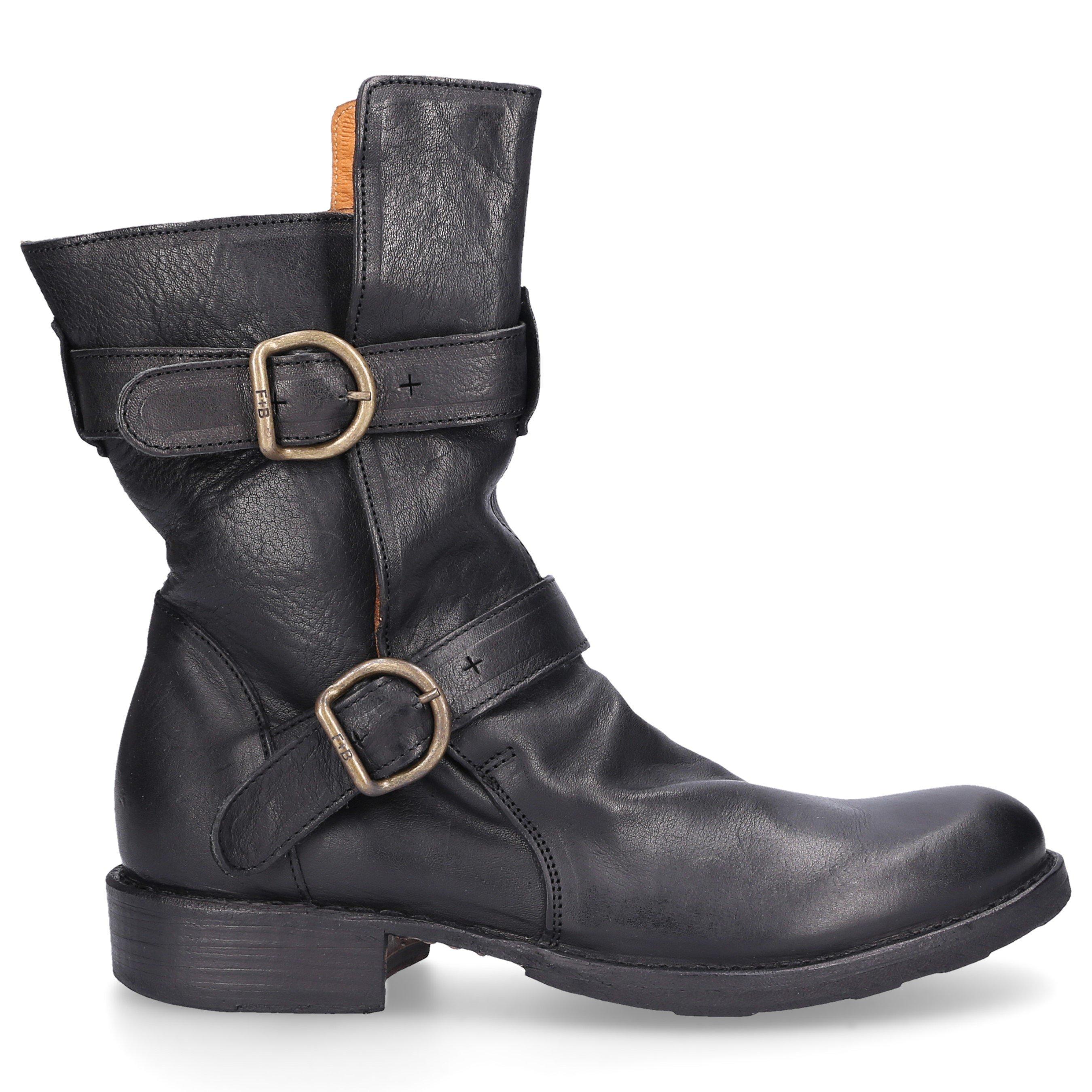 Fiorentini + Baker Leather Ankle Boots Eternity 713 Calfskin in Black |  Lyst Australia