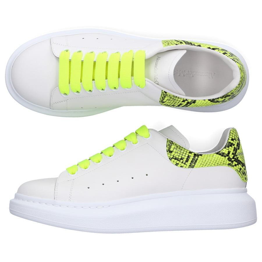 white and yellow alexander mcqueen