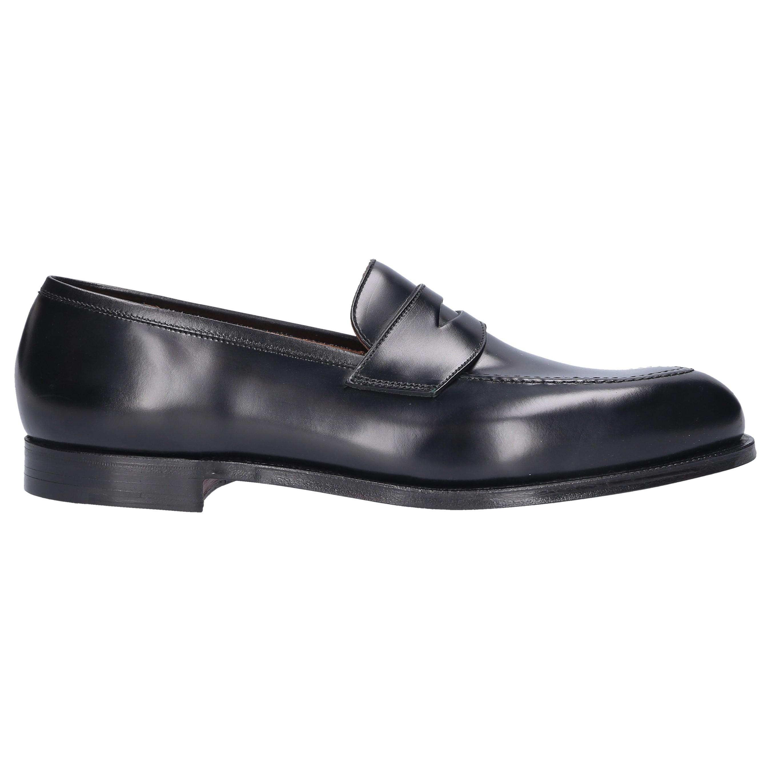 Crockett and Jones Leather Loafers Henley 2 in Black for Men - Lyst