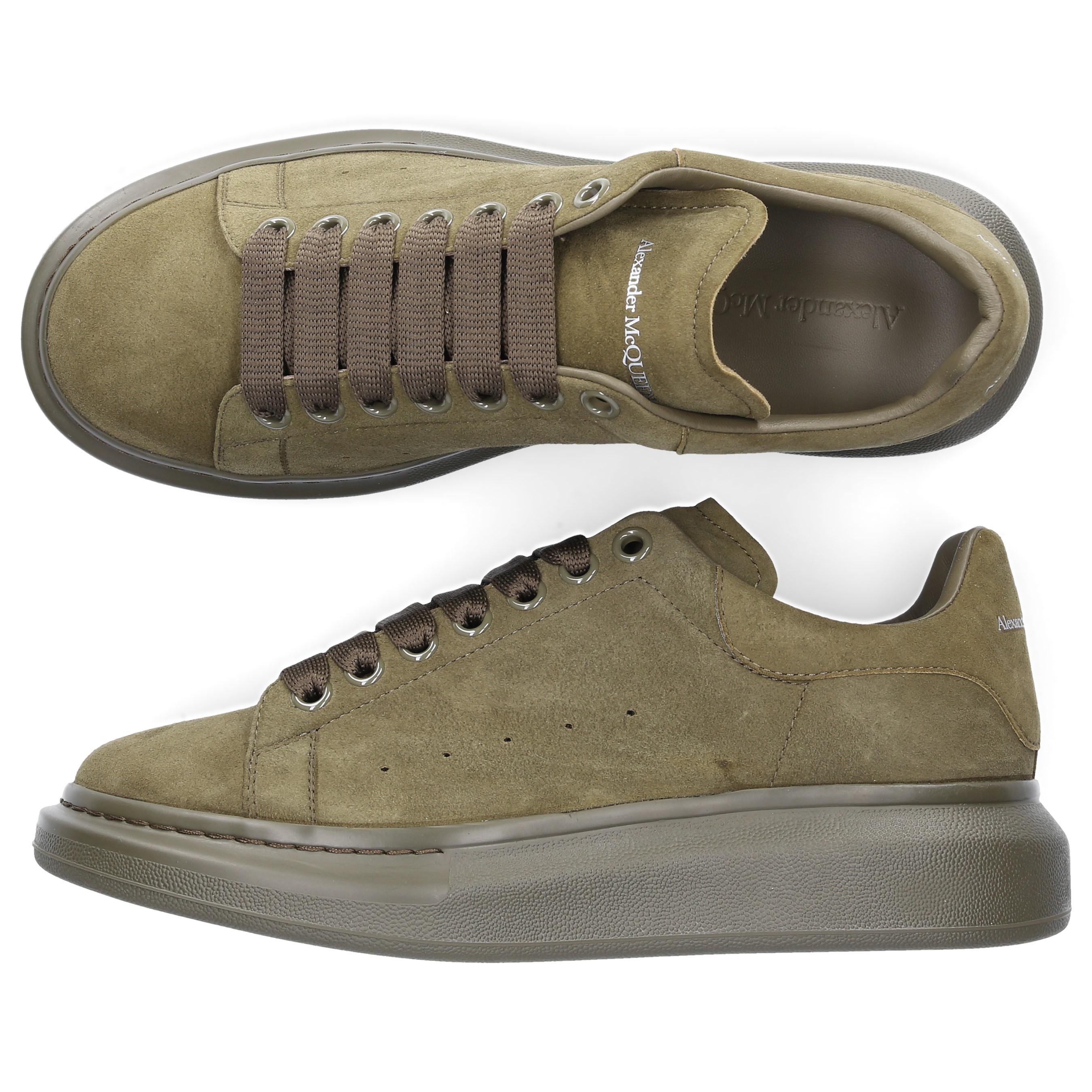 green and orange alexander mcqueen sneakers