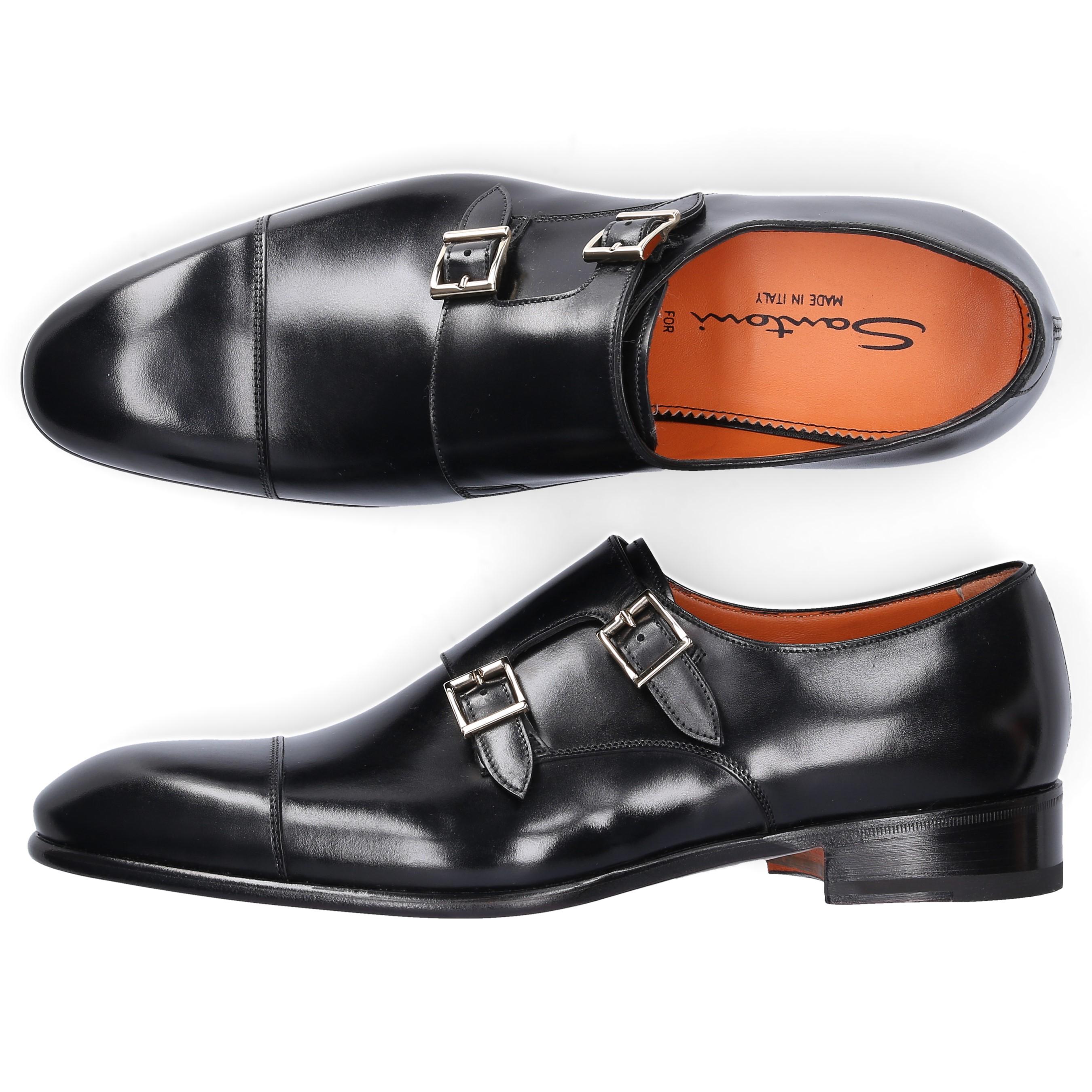 santoni monkstrap
