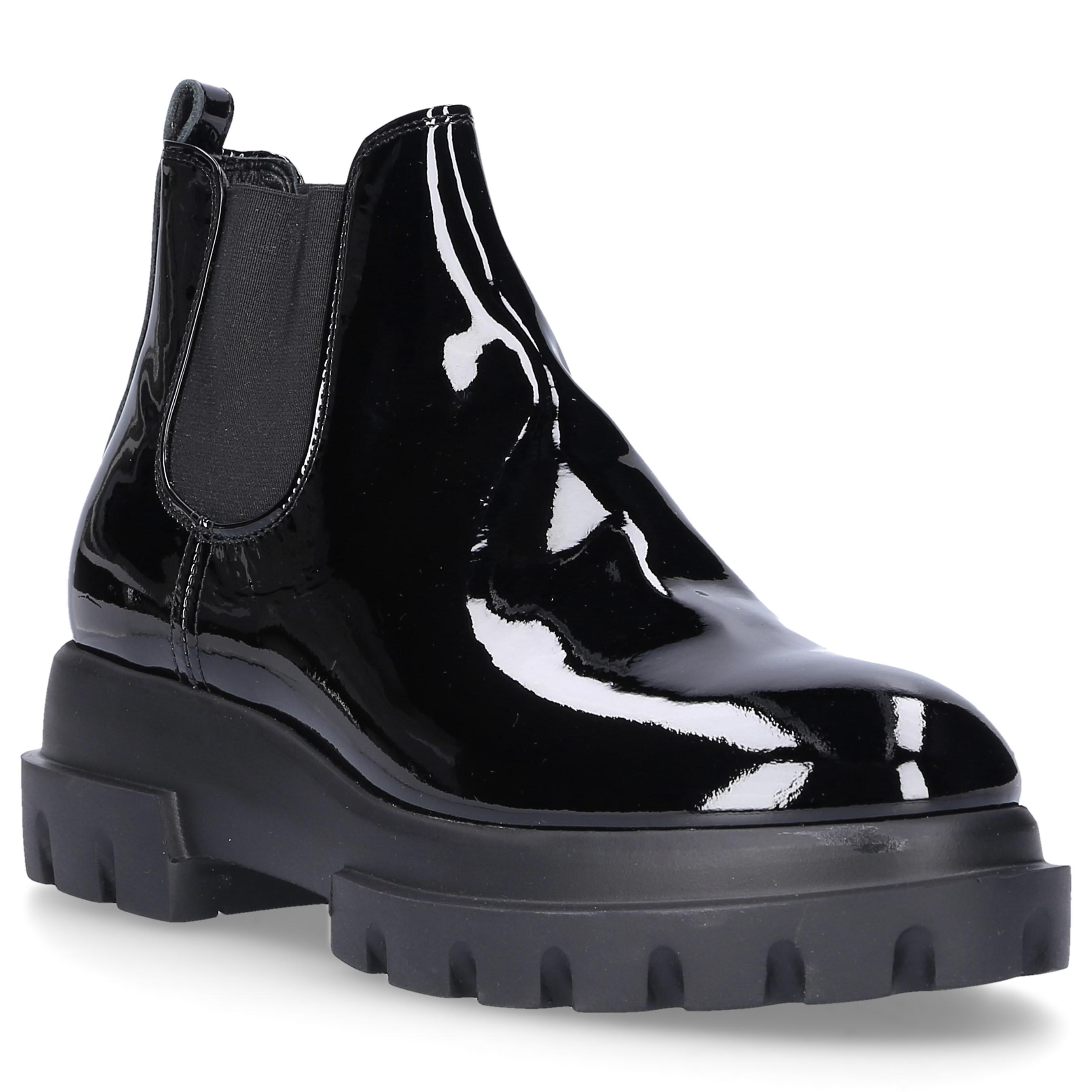 Agl Attilio Giusti Leombruni Leather Ankle Boots Black D756502 - Lyst