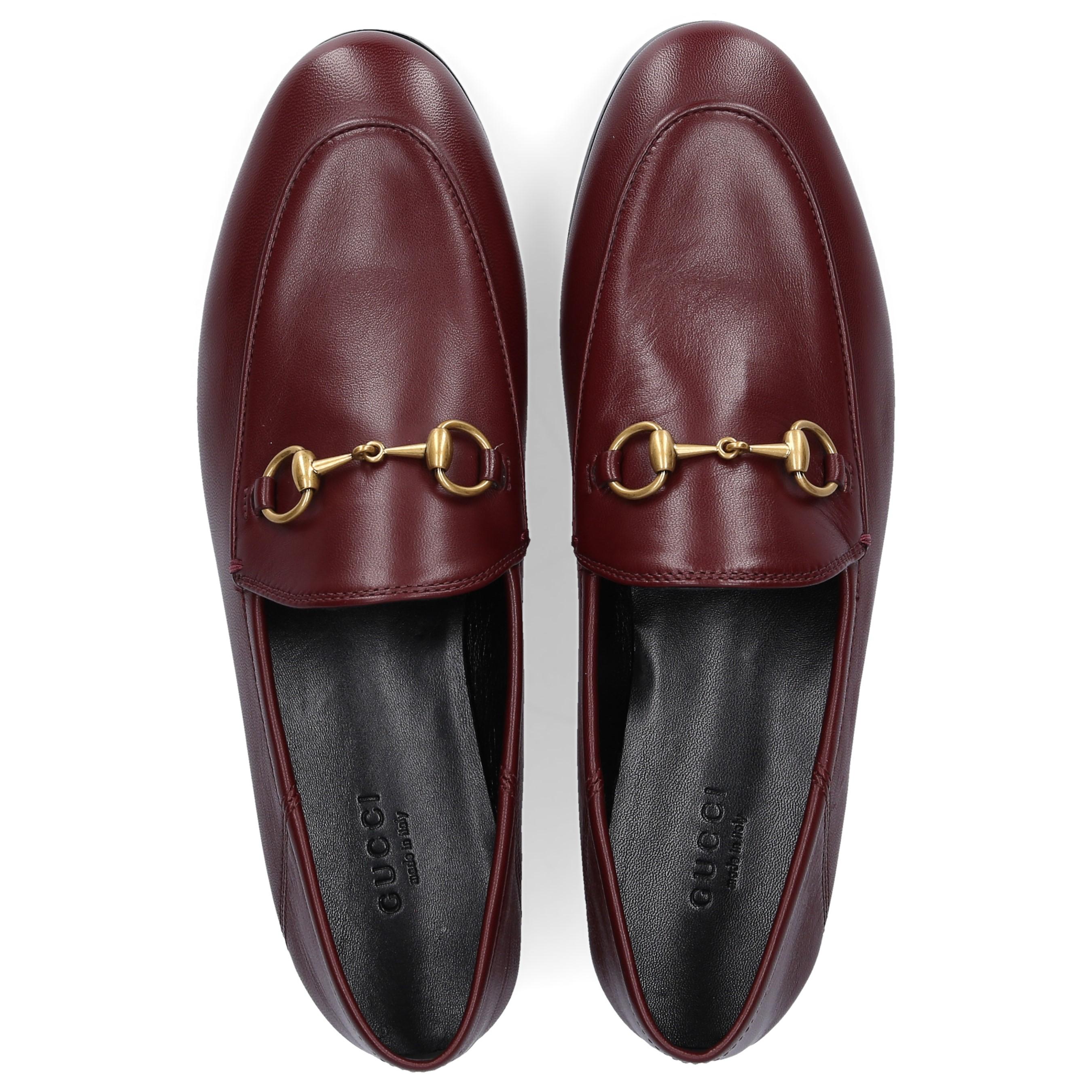 Gucci Leather Loafers Brixton | Lyst