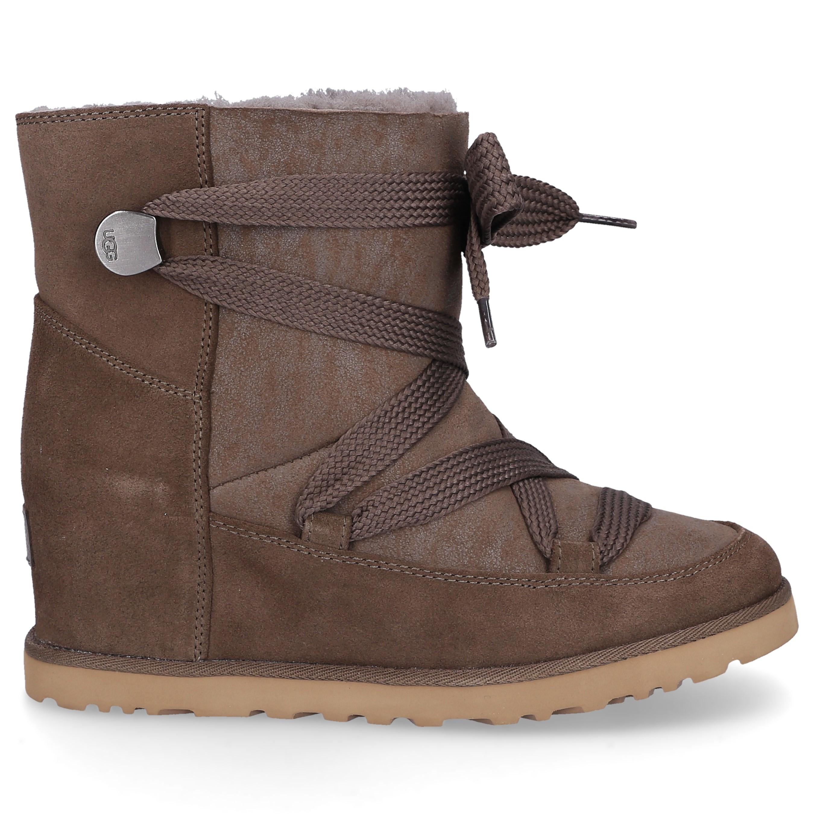 olive green wedge boots