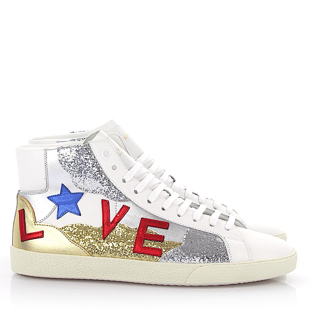 saint laurent andy glitter sneaker