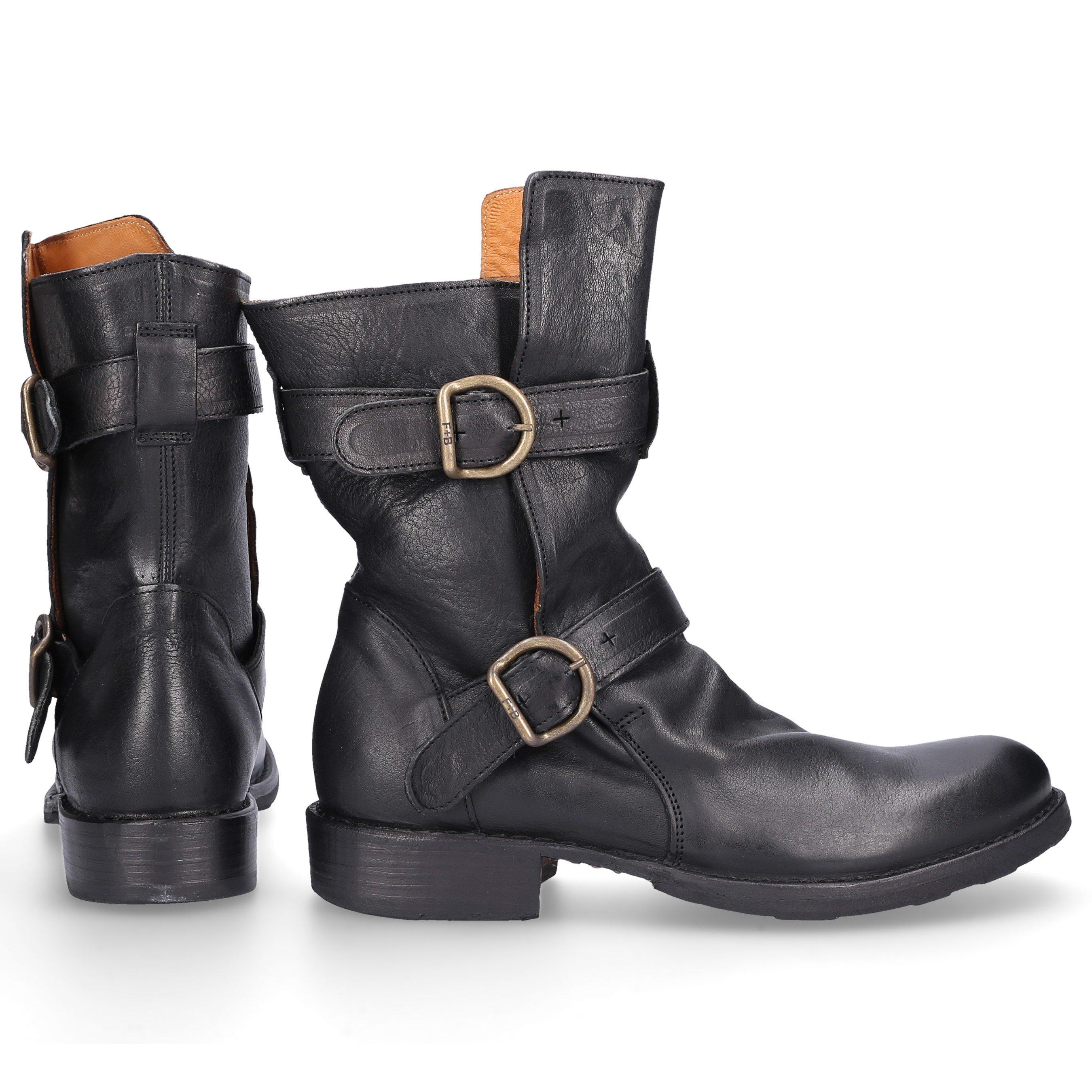 Fiorentini + Baker Cowboy-/ Biker Ankle Boots Eternity 713 in Black | Lyst