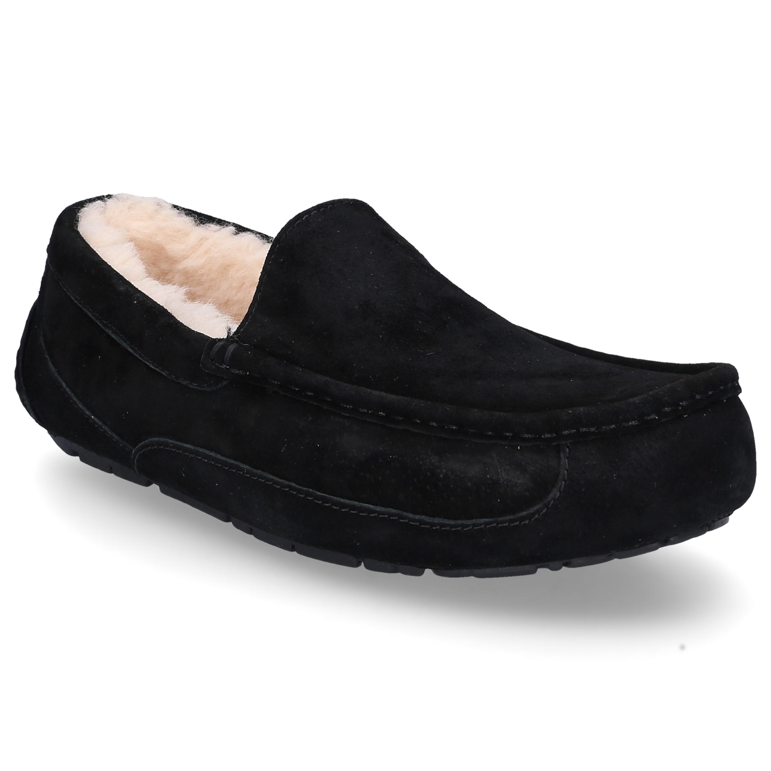 black ugg slippers for men