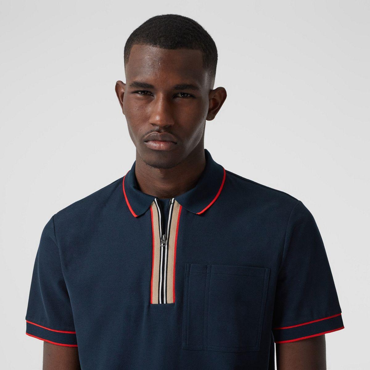 zip front polo