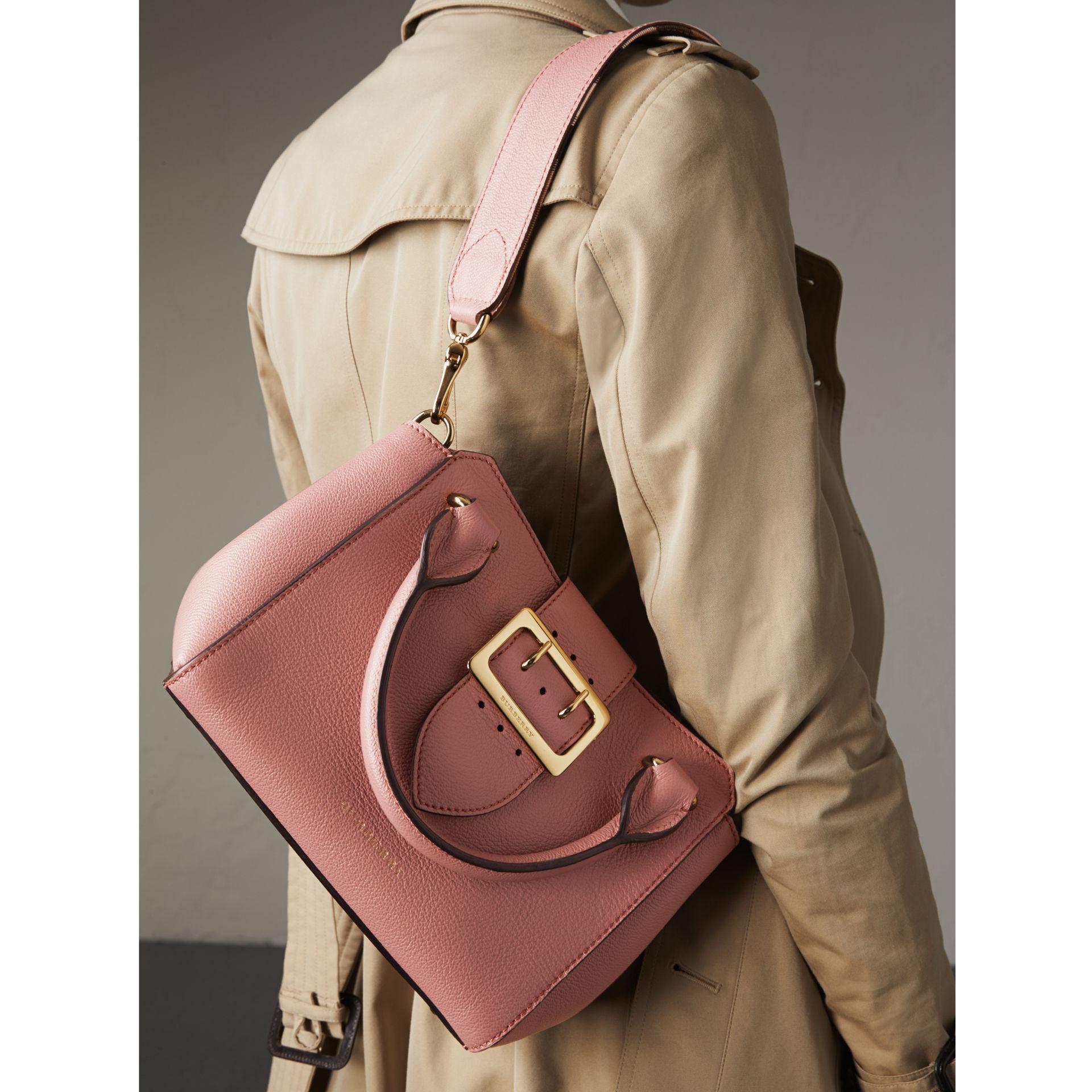 burberry small buckle tote