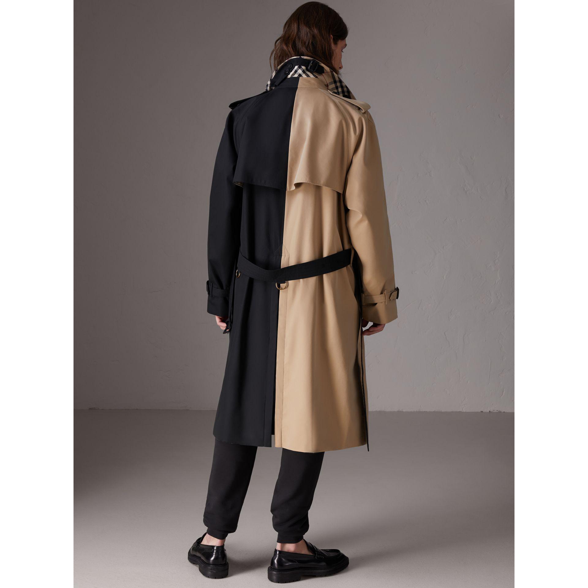 Burberry Cotton Gosha X Two-tone Trench Coat for Men | Lyst