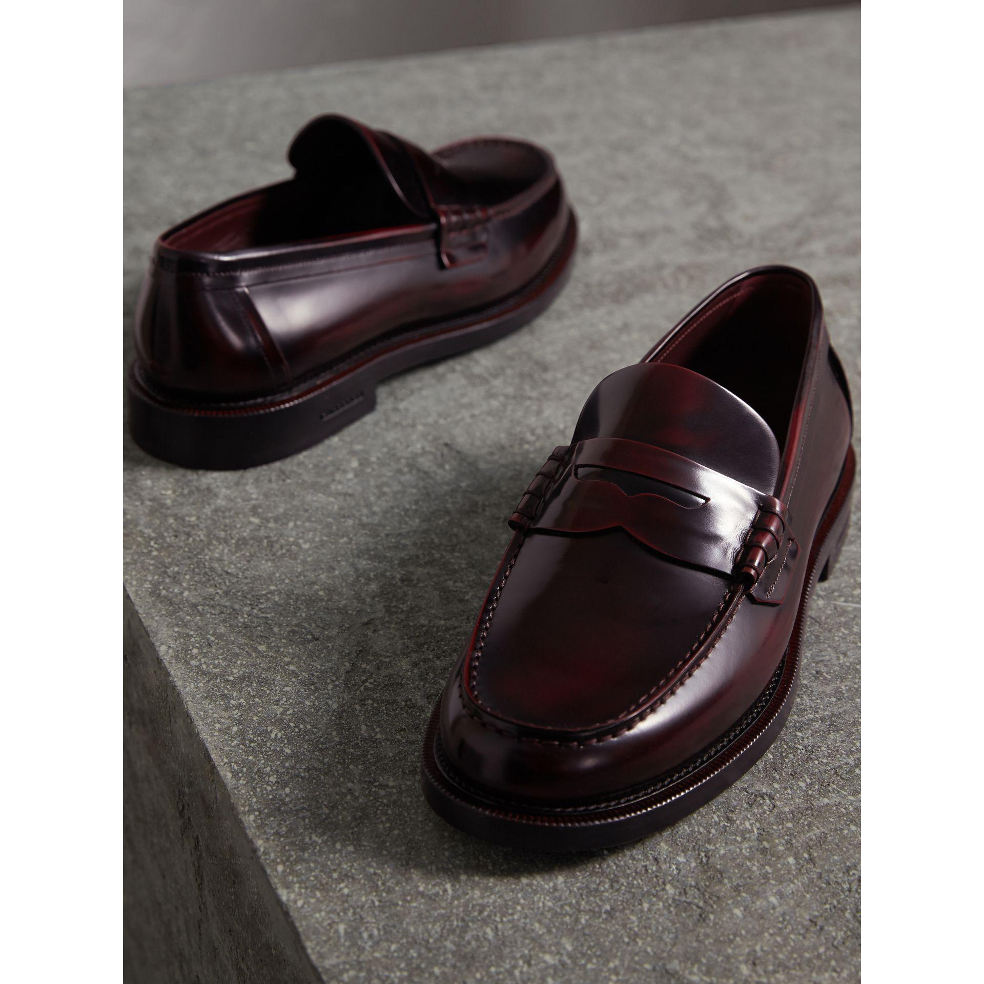 Burberry Leather Penny Loafers for Men 