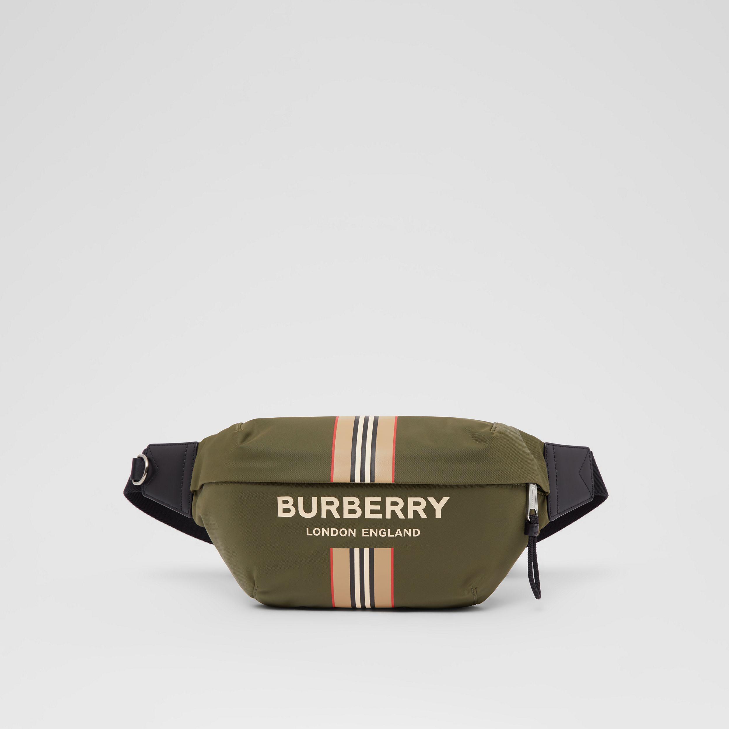 Burberry Green sonny Waist Bag in Natural for Men