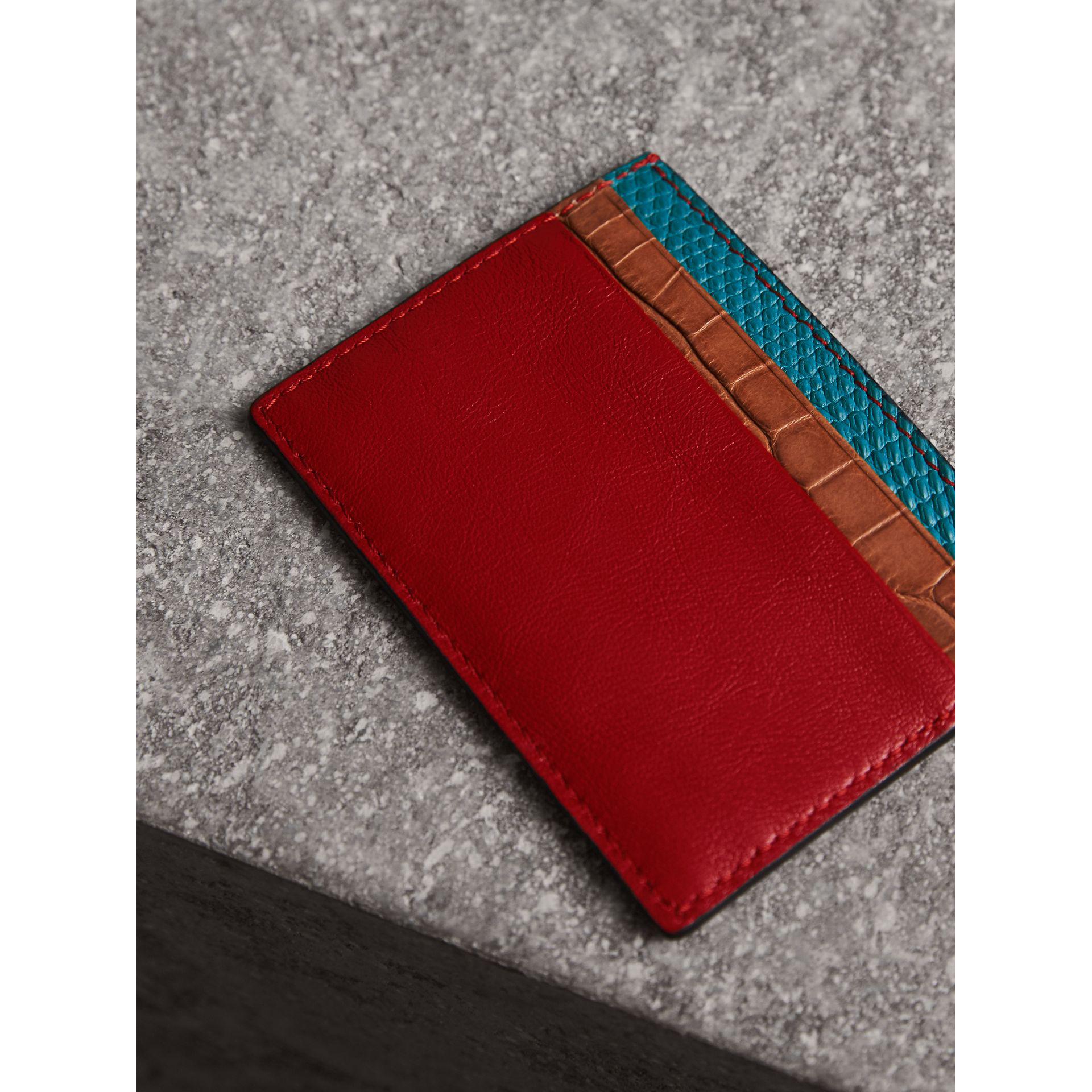 alligator card case